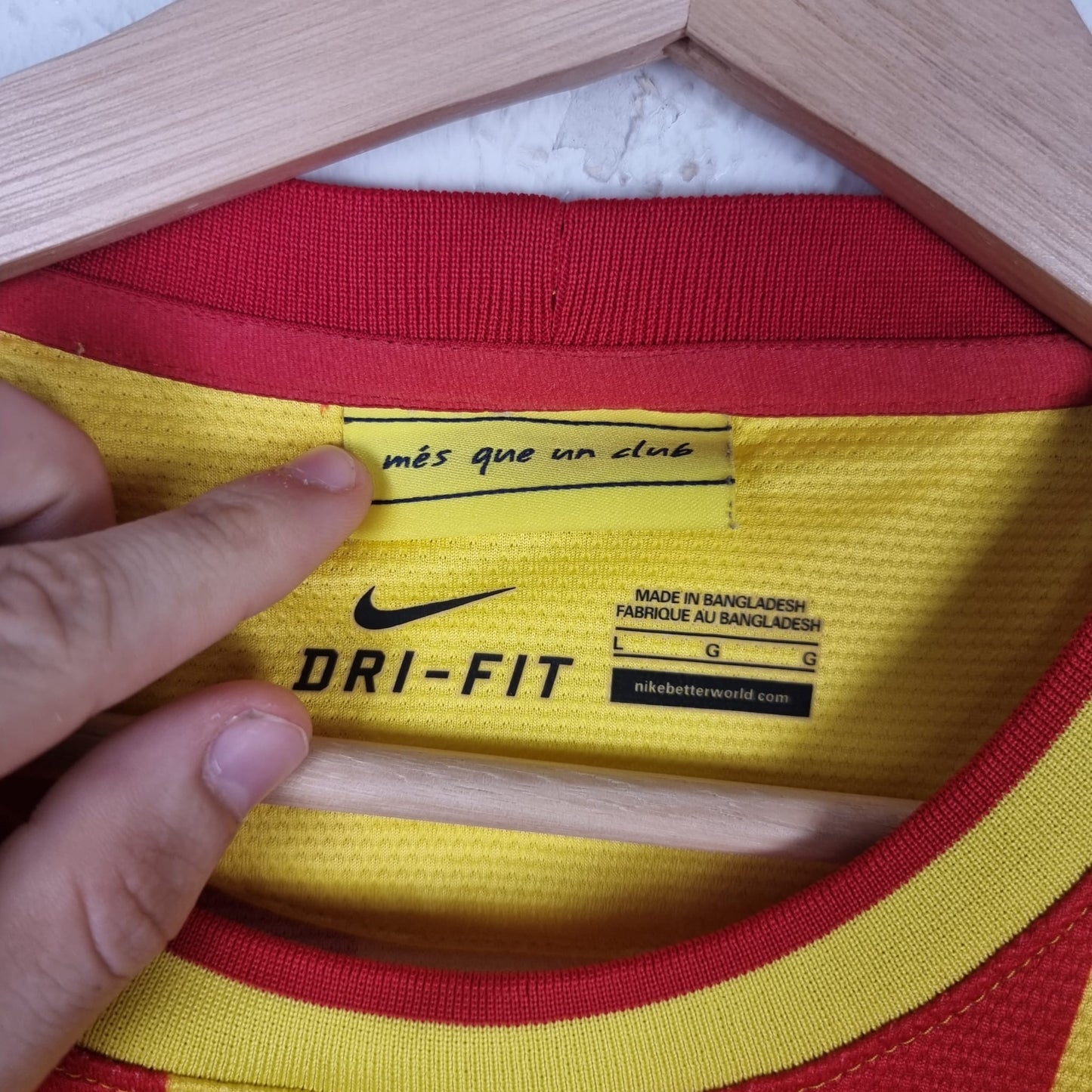 Trikot - FC Barcelona - 2013/2014 - L - Auswärts
