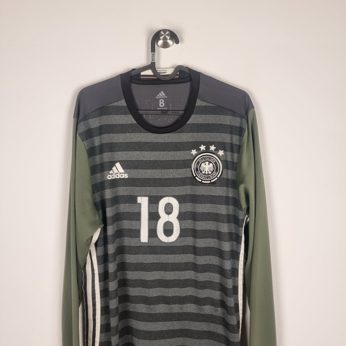 Trikot - Deutschland - Toni Kroos - 2016/2017 - L - Auswärts - Player Issue