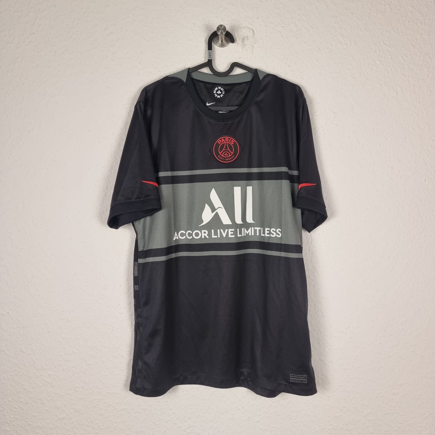 Trikot - Paris Saint-Germain - 2021/2022 - L - drittes
