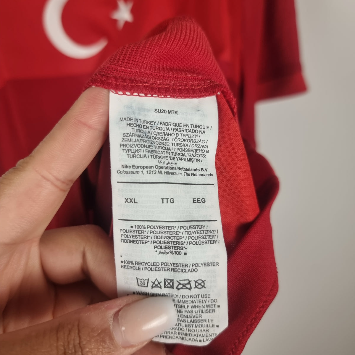 Trikot - Türkei - 2020 - XXL - Auswärts