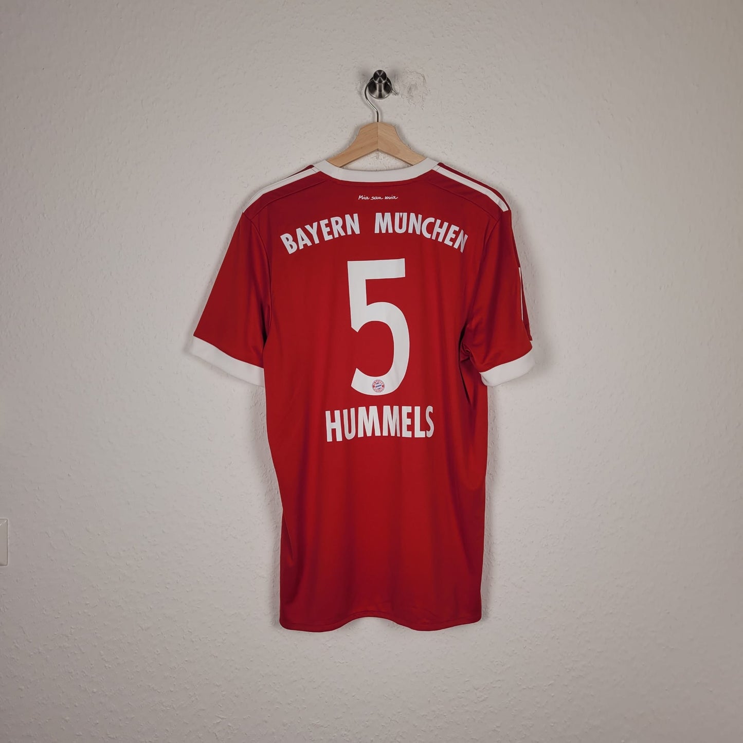 Trikot - FC Bayern München - Mats Hummels - 2017/2018 - L - NEU - Heim