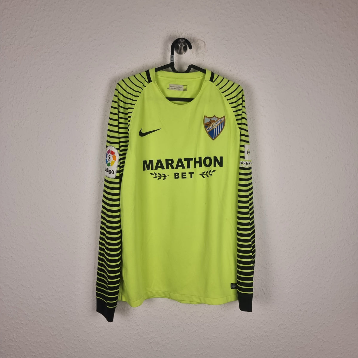 Trikot - Málaga CF - Andrés Prieto - 2017/2018 - L - Torwart