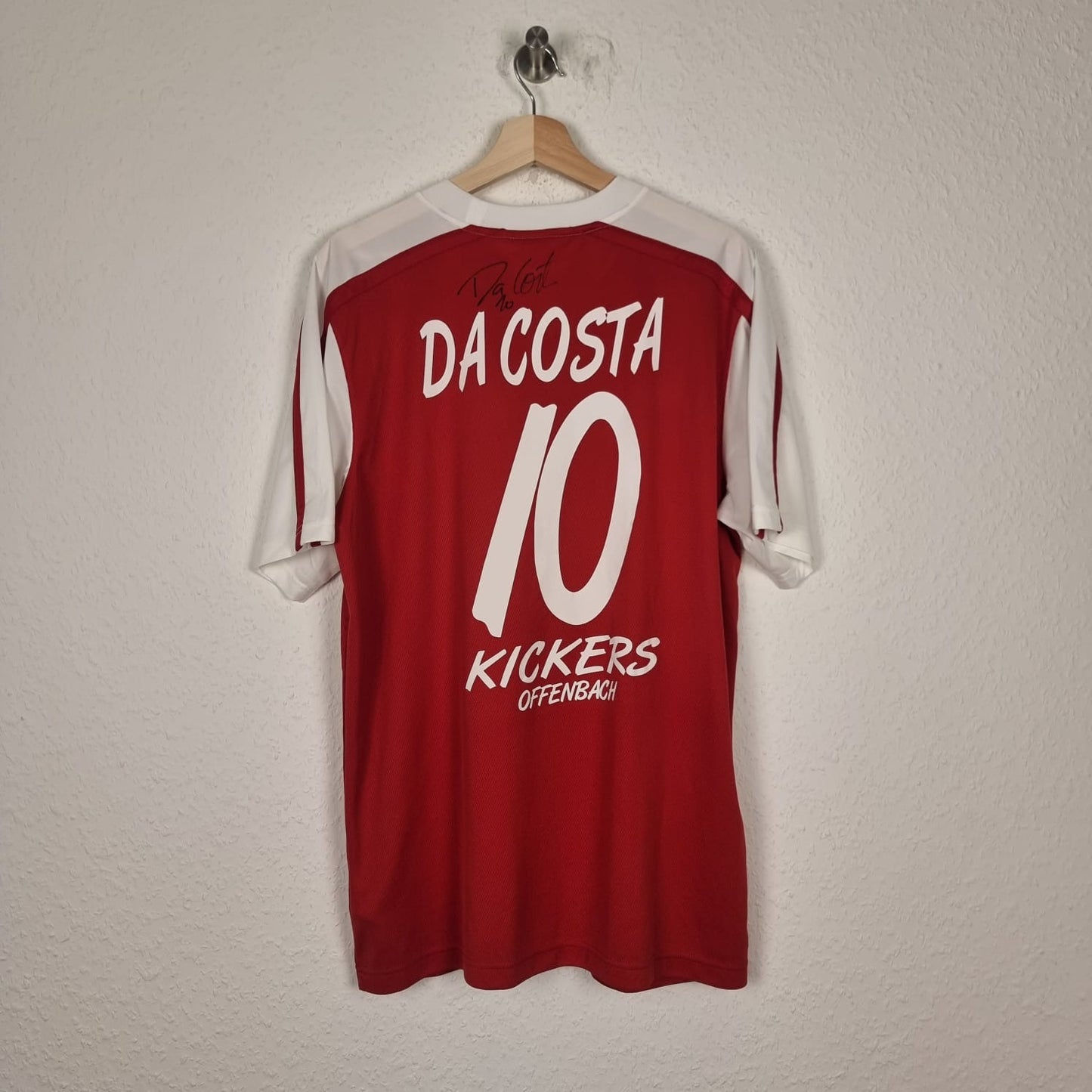 Trikot - Kickers Offenbach - Elton da Costa - 2011/2012 - L - teamsigniert - Heim