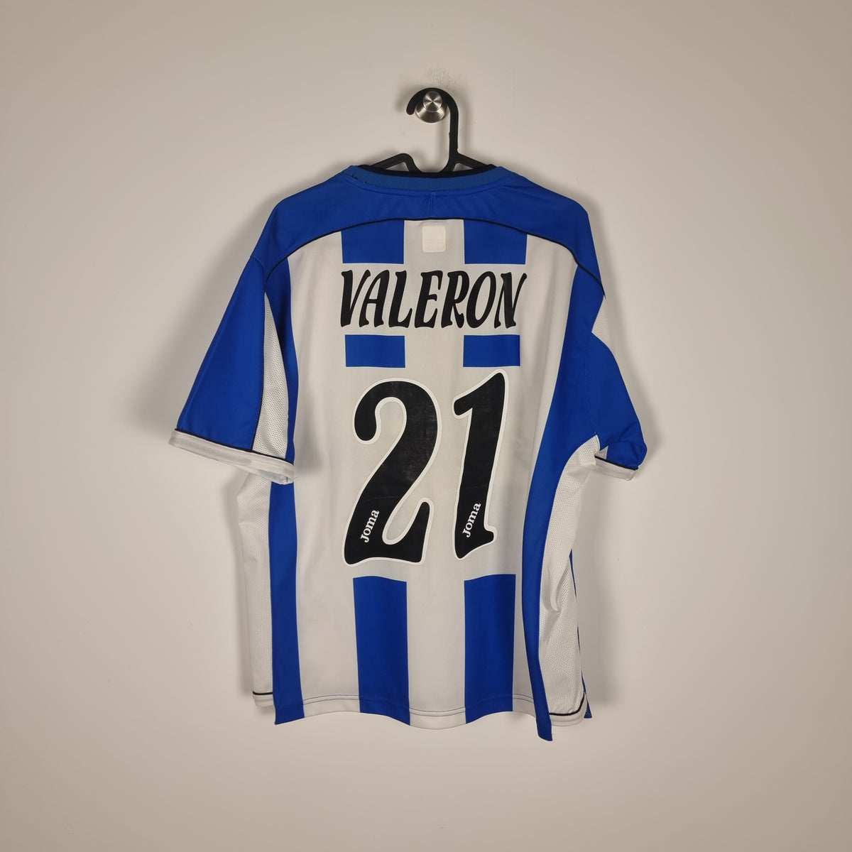Jersey - Deportivo La Coruña - Juan Carlos Valerón - 2003/2004 - XL - Home