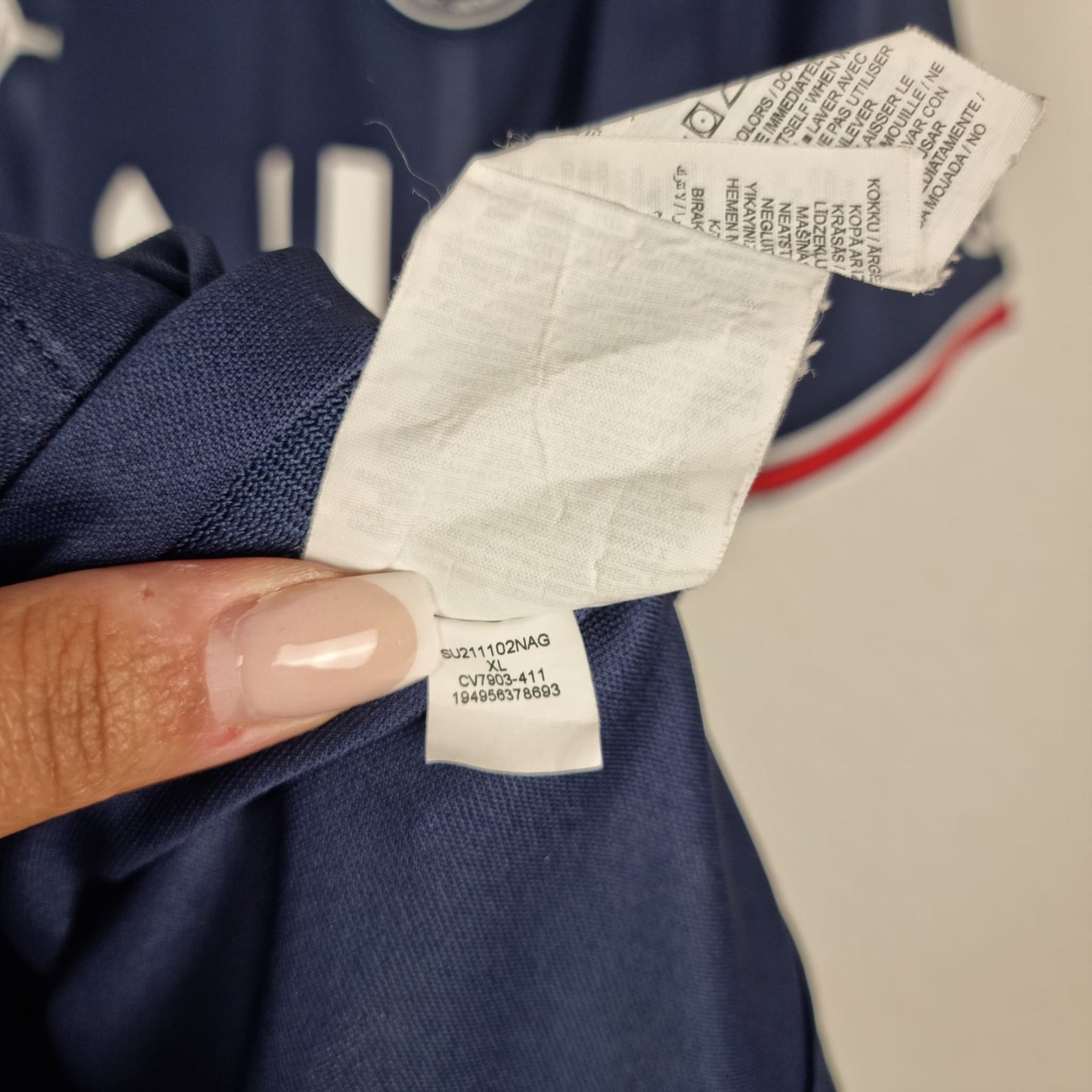 Trikot - Sergio Ramos - Paris Saint-Germain (PSG) - 2021/2022 - XL - Heim