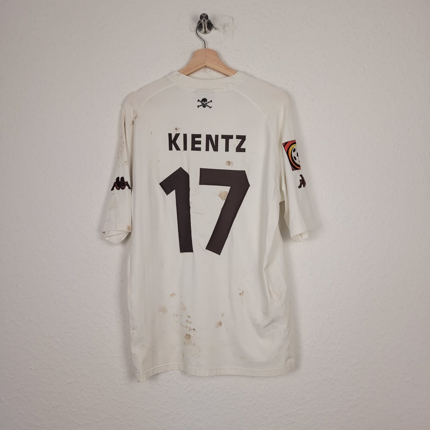 Trikot - FC St. Pauli - Jochen Kientz - 2001/2002 - XL - matchworn - Auswärts