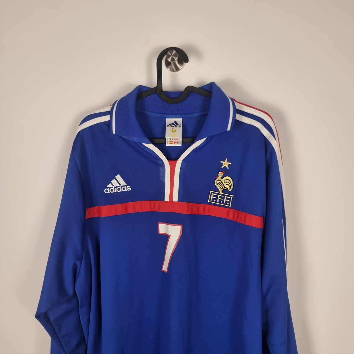 Jersey - France - Steve Marlet - 2000/2001 - XL - Home - match-worn