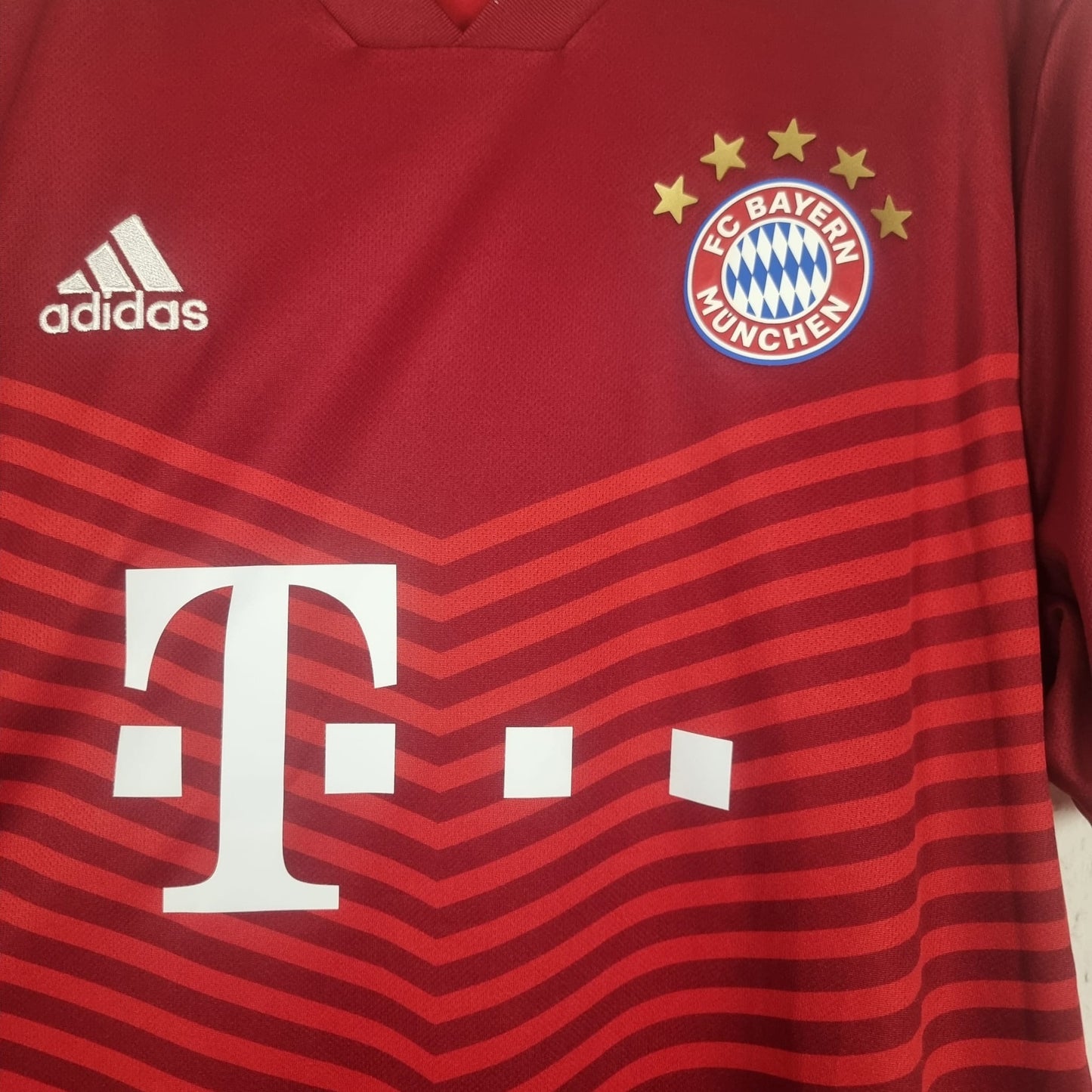 Trikot - FC Bayern München - Robert Lewandowski - 2021/2022 - L - Heim