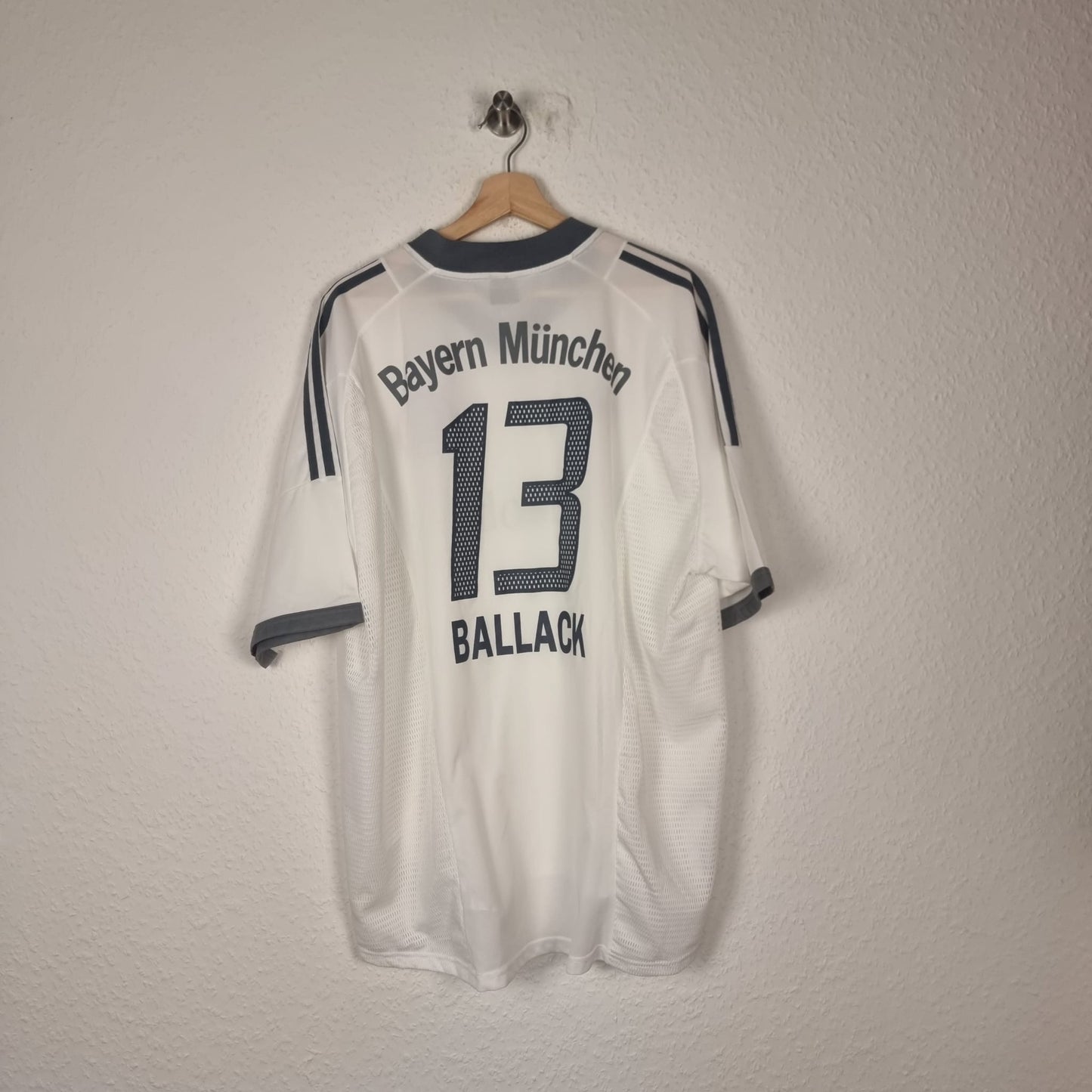 Trikot - FC Bayern München - Michael Ballack - 2002/2003 - XXL - Auswärts