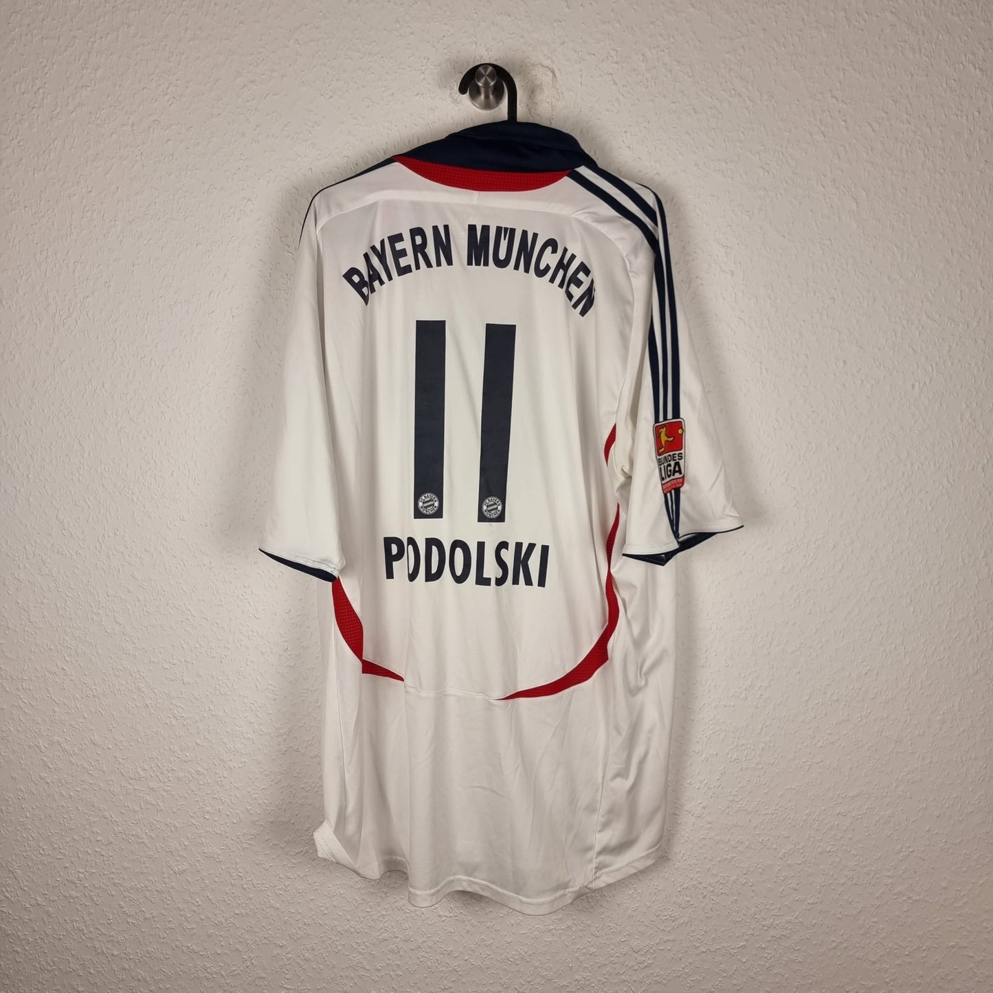 Trikot - FC Bayern München - Lukas Podolski - 2006/2007 - XXL - Auswärts