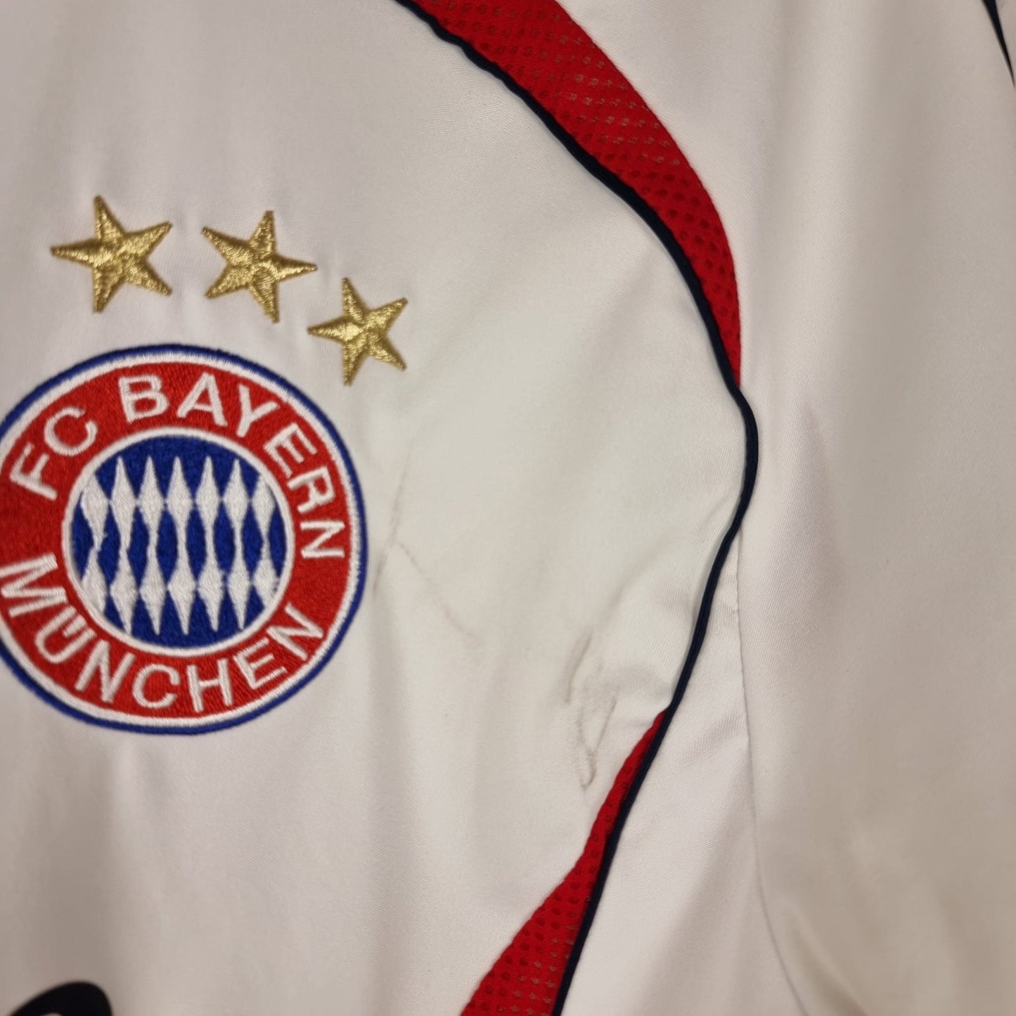 Trikot - FC Bayern München - Lukas Podolski - 2006/2007 - XXL - Auswärts