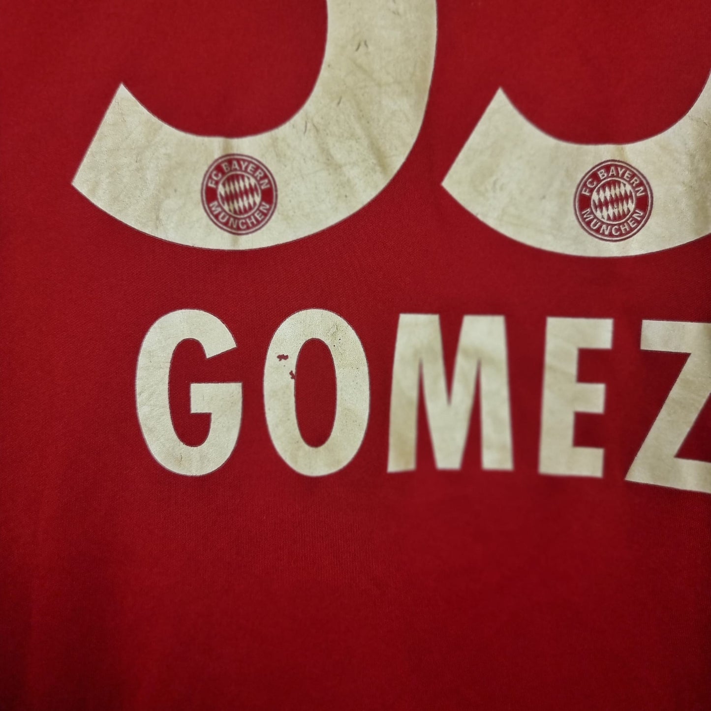 Trikot - FC Bayern München - Mario Gómez - 2011/12 - XXL - signiert - Heim