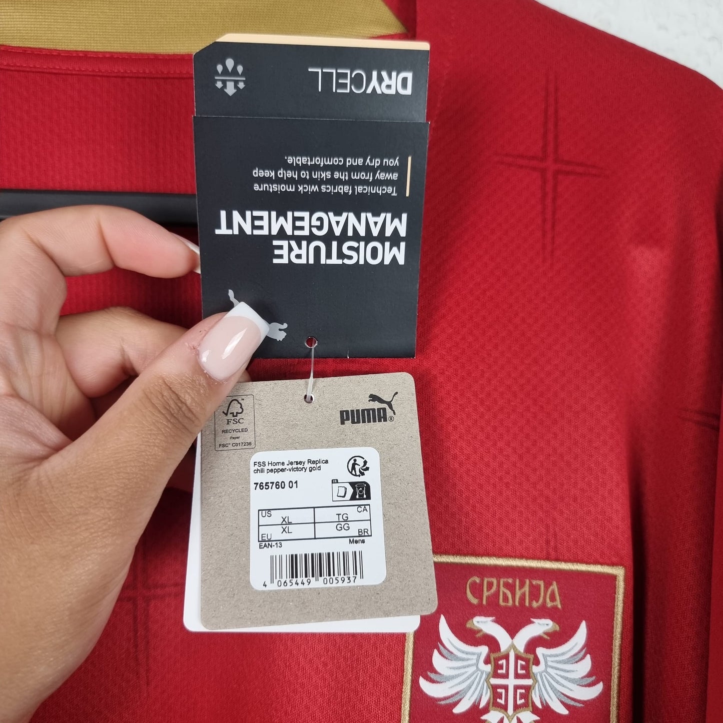 Trikot - Serbien - 2022 - XL - NEU - Heim