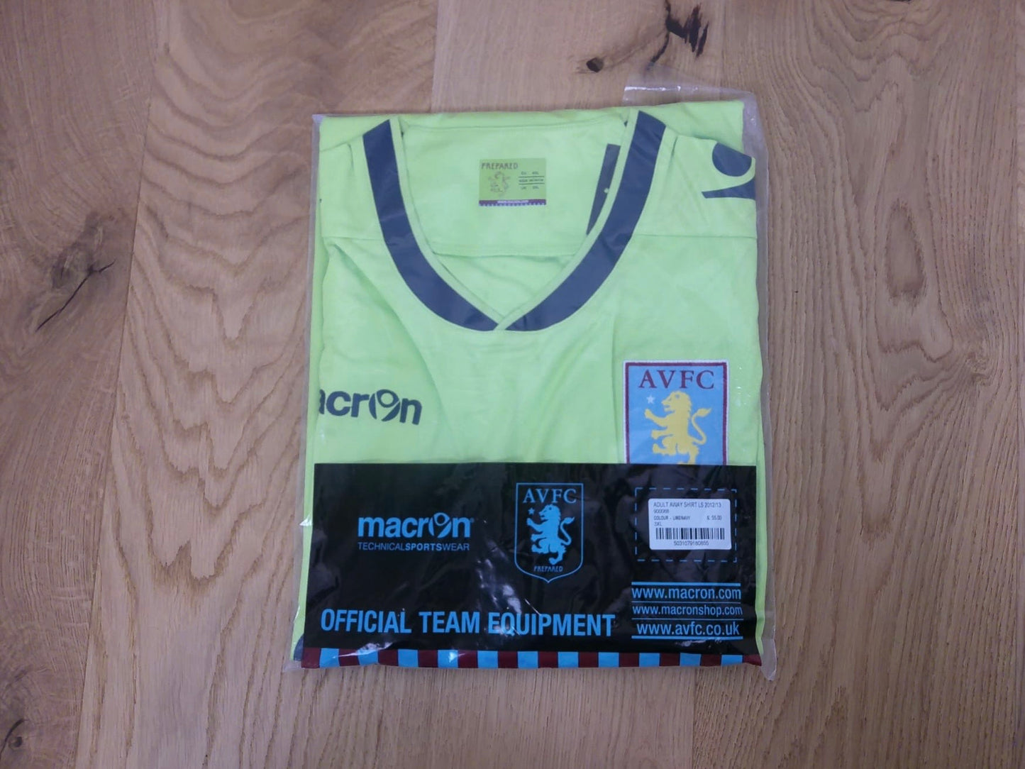 Trikot - Aston Villa - 2012/2013 - 4XL - Auswärts