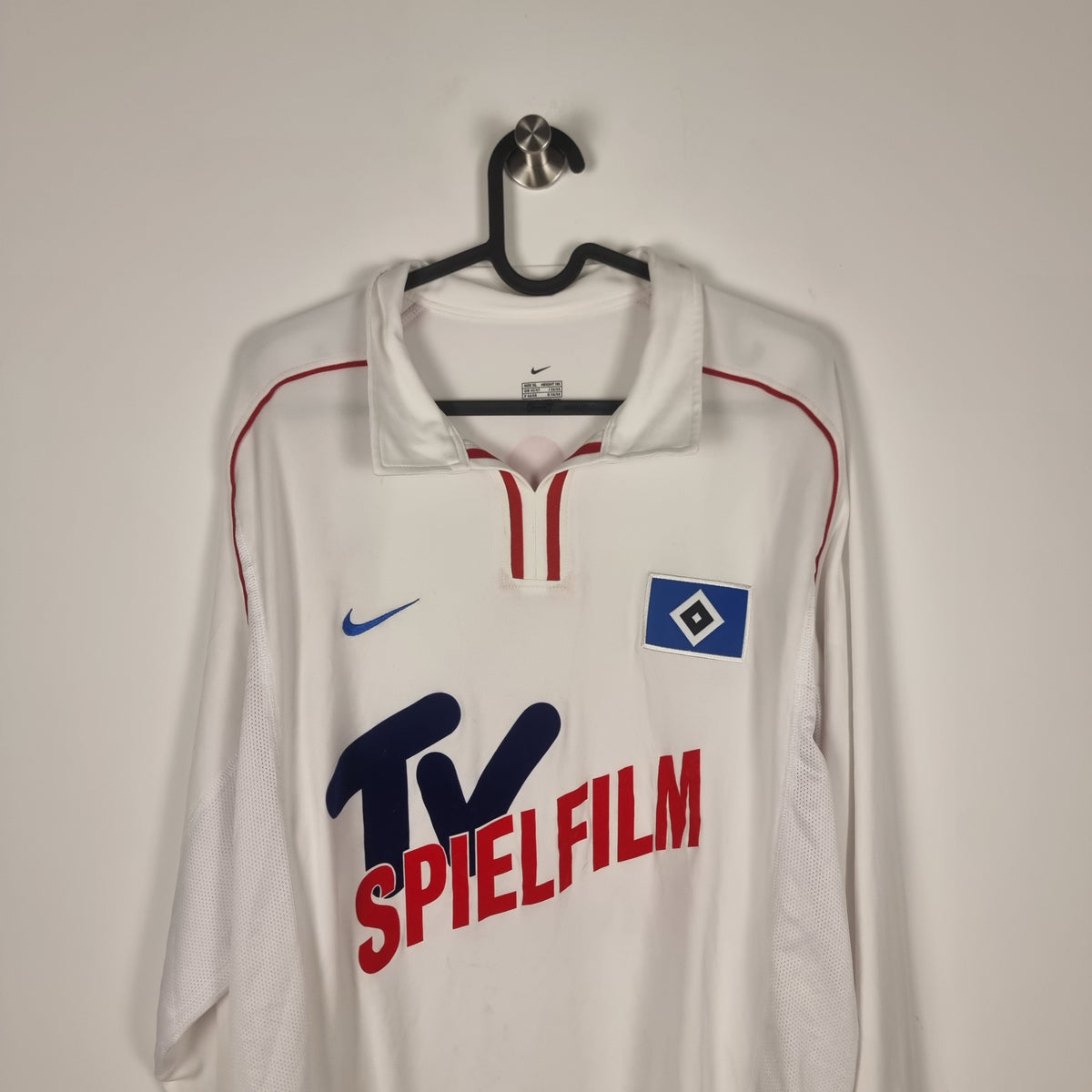 Jersey - Hamburger SV - Ingo Hertzsch - 2000/2001 - XL - Home - match-worn