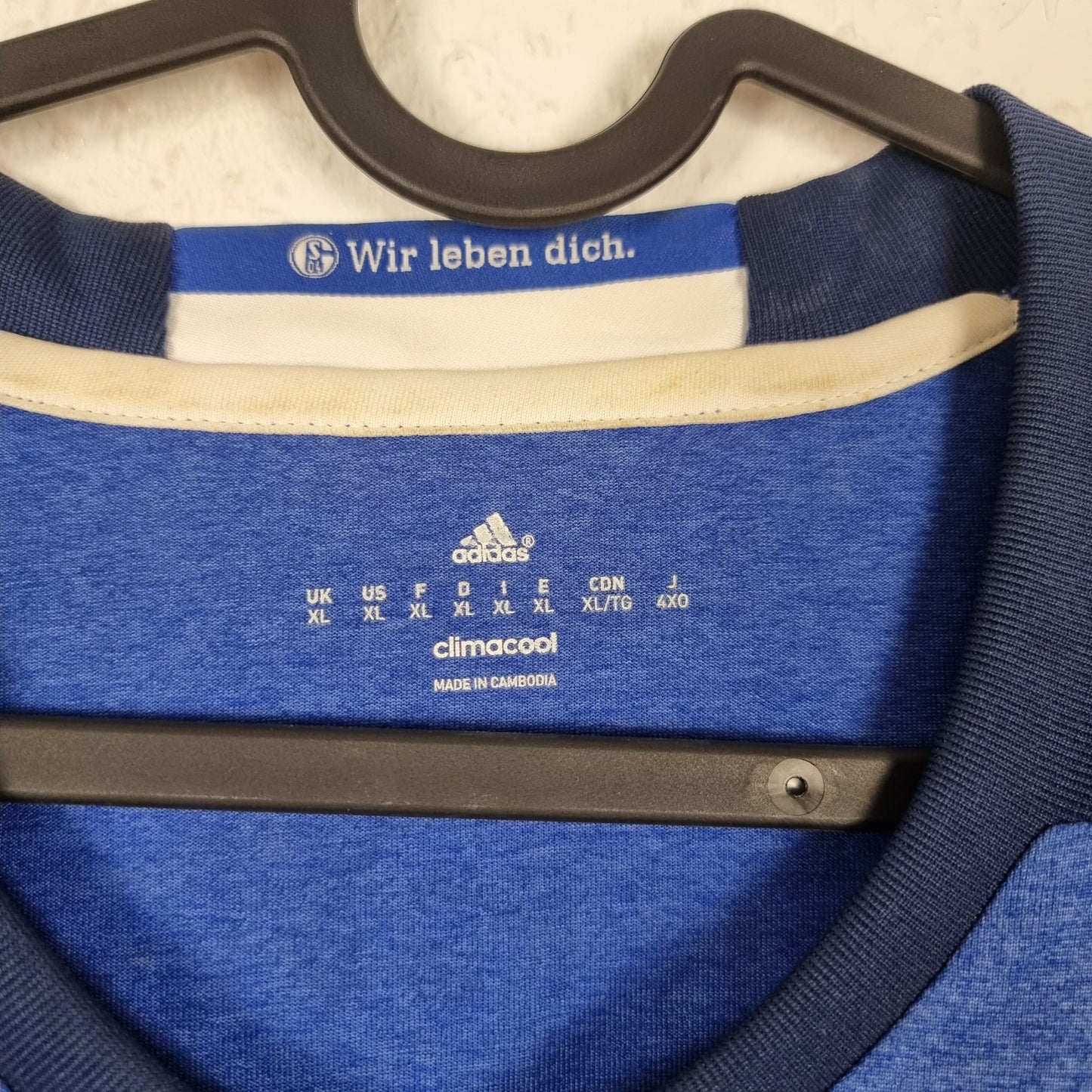 Trikot - Benedikt Höwedes - Schalke 04 - 2016/2017 - XL -  Heim