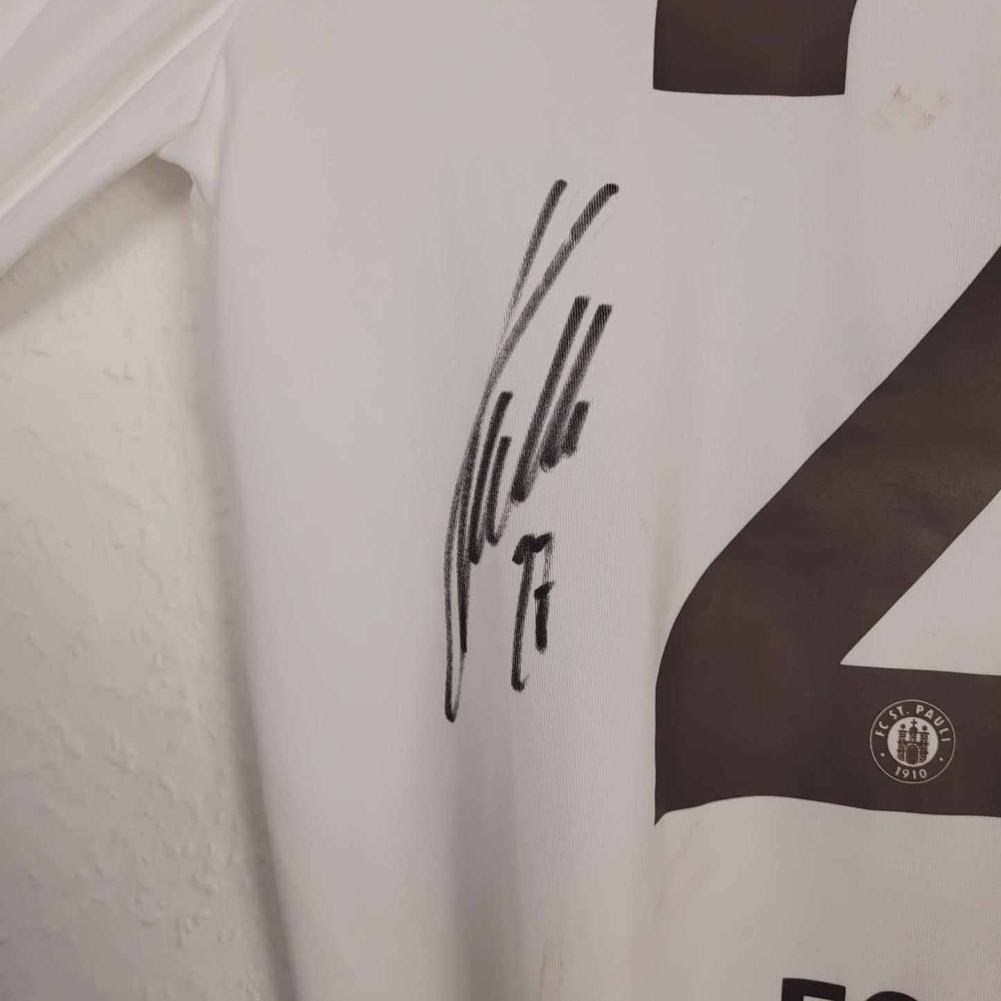 Trikot - FC St. Pauli - Jan-Philipp Kalla - 2011/2012 - L - matchworn mit Zertifikat - Auswärts
