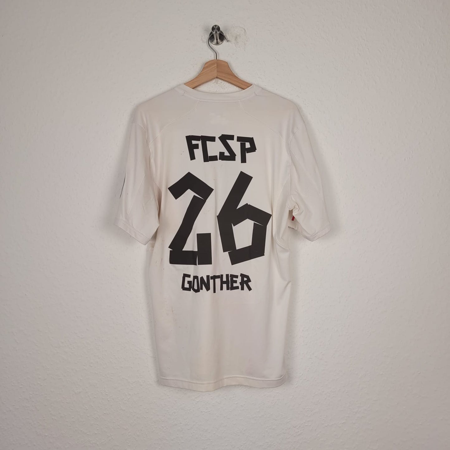 Trikot - FC St. Pauli - Sören Gonther - 2016/2017 - L - matchworn - Auswärts