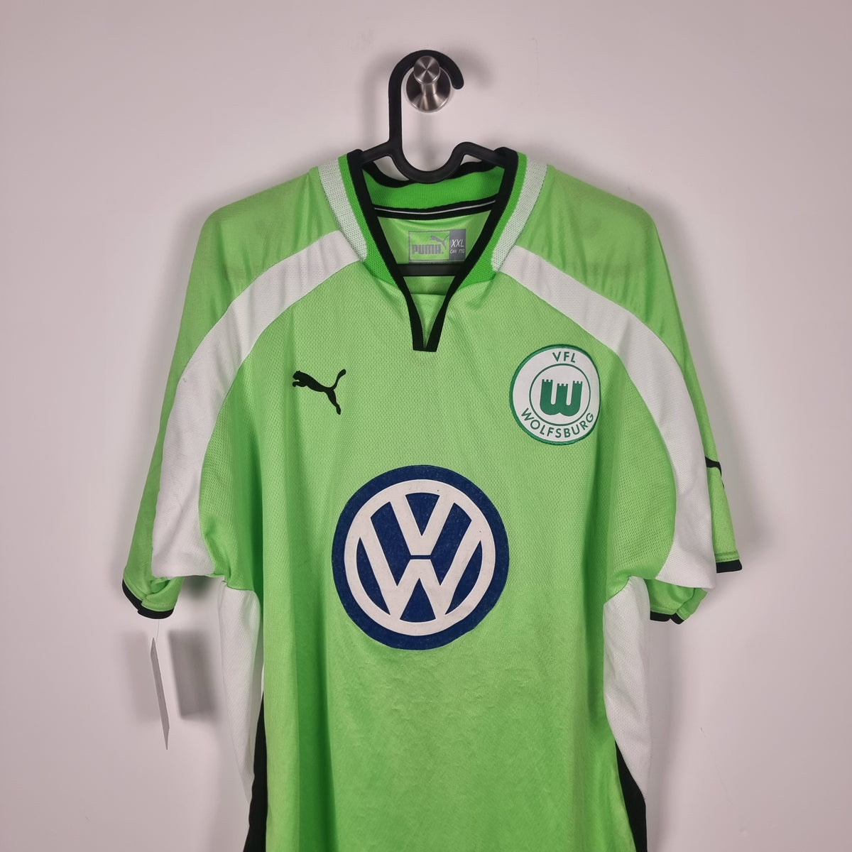 Trikot - VfL Wolfsburg - Marcel Maltritz - 2000/2001 - XXL - Heim - matchworn