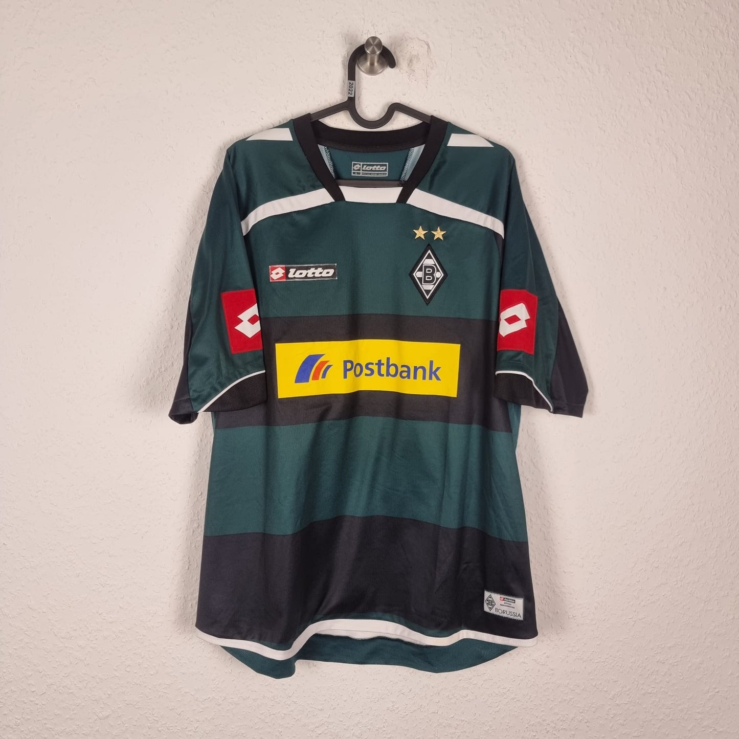 Trikot - Borussia Mönchengladbach - Dante - 2009/2010 - L - Auswärts