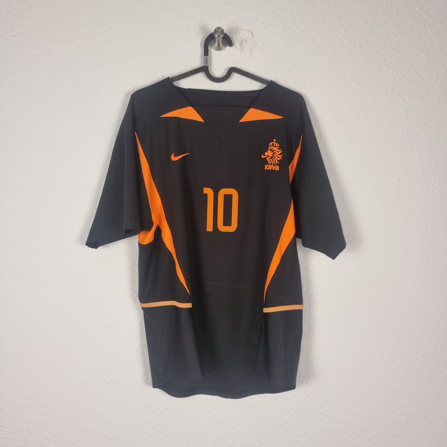 Trikot - Niederlande - Dennis Bergkamp - 2002 - S - Auswärts