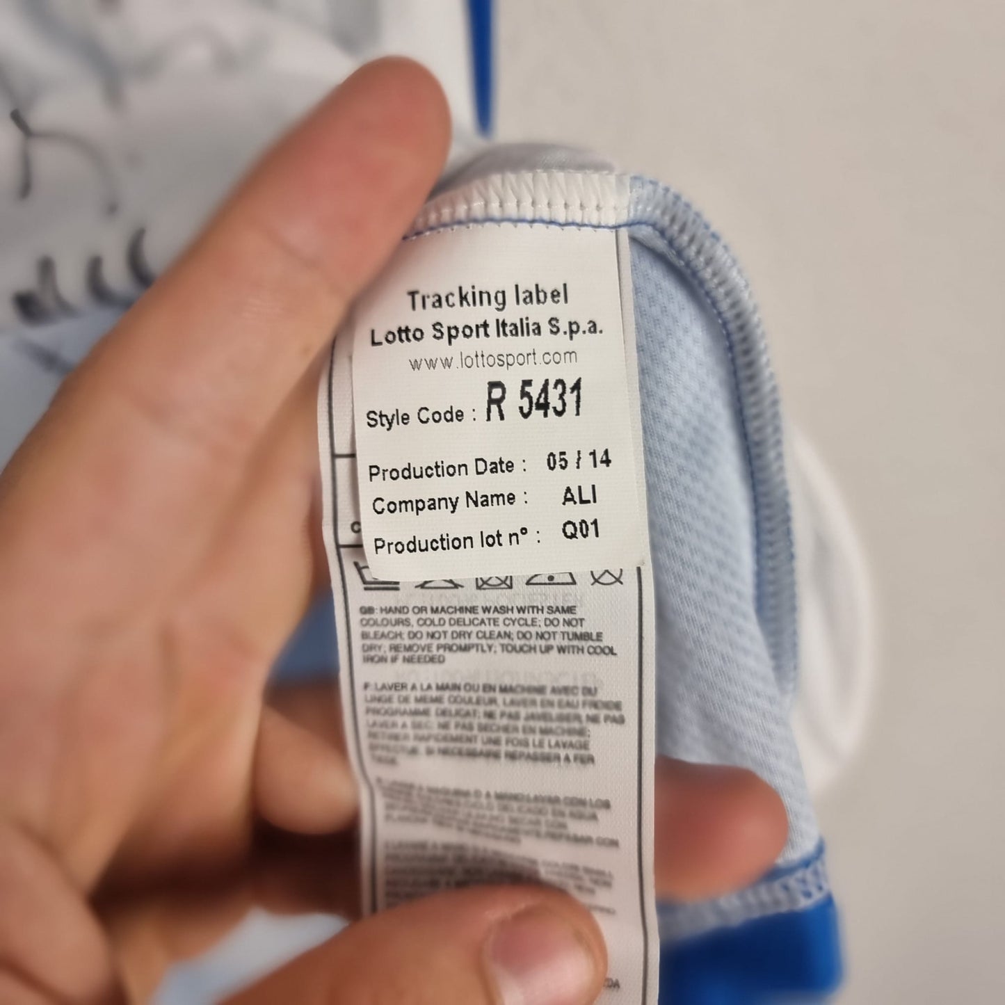 Trikot - TSG 1899 Hoffenheim - 2014/2015 - M - Neu - teamsigniert - Heim