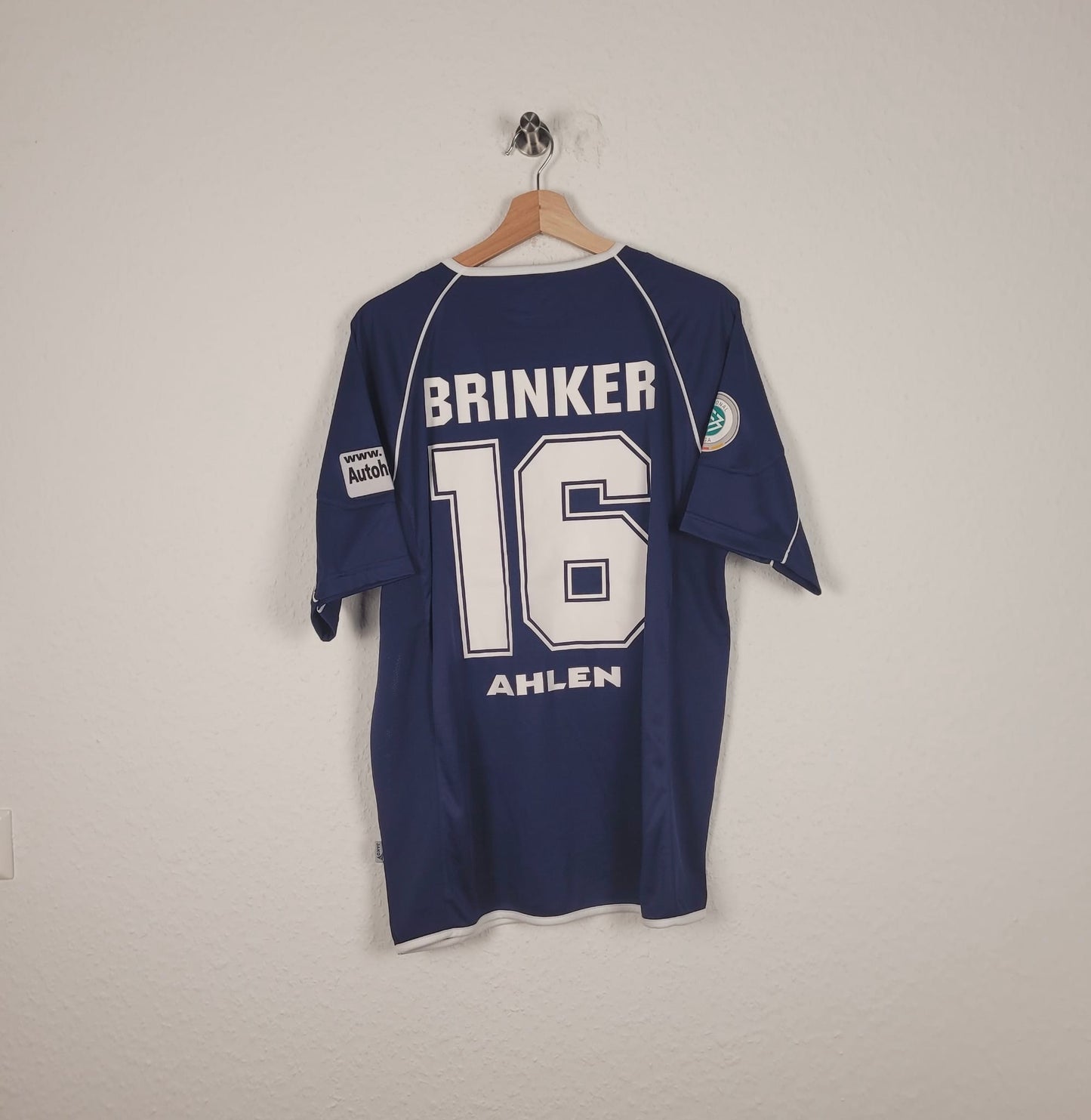 Trikot - Rot-Weiss Ahlen - Sascha Brinker - 2007/2008 - XL - drittes