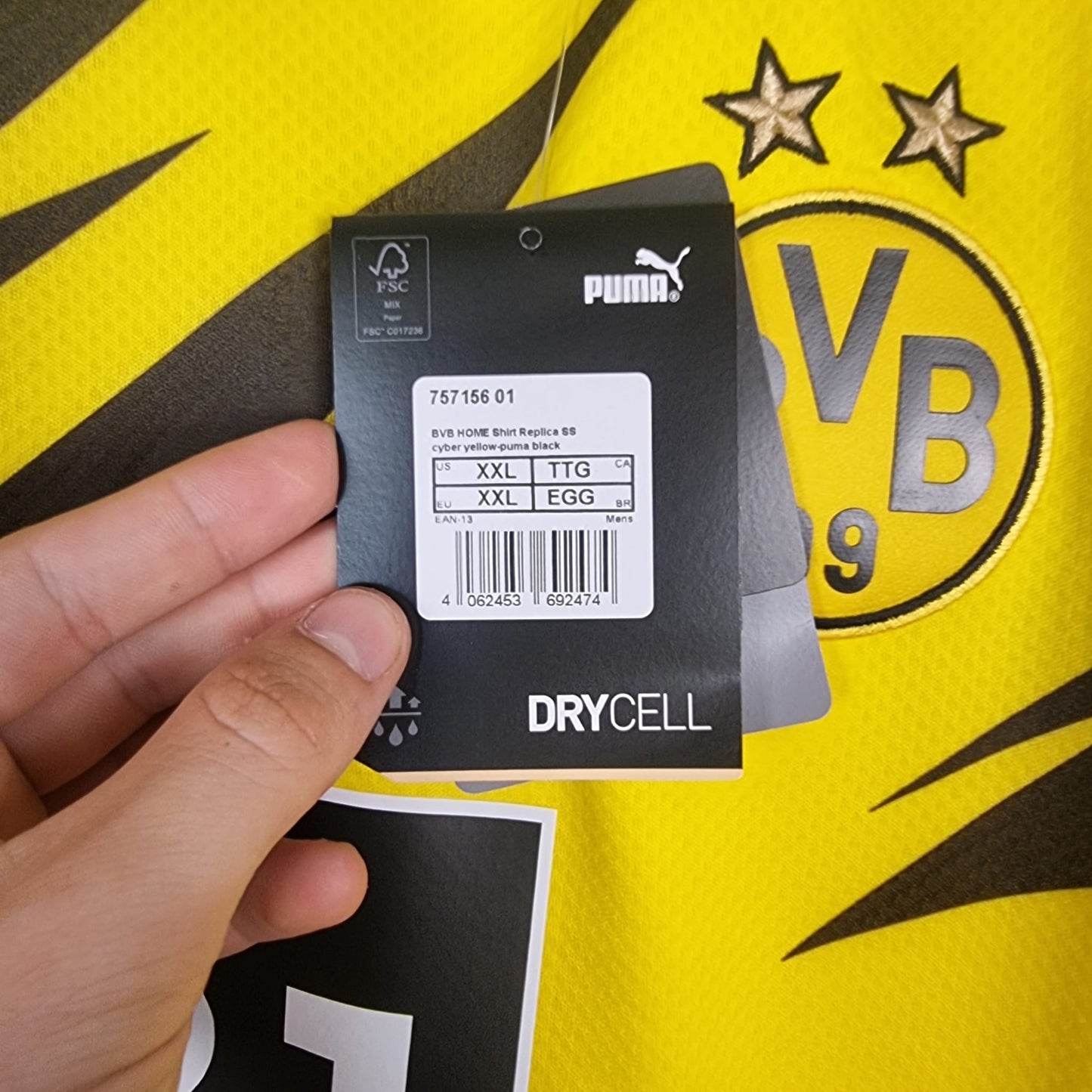 Trikot - Borussia Dortmund - Jude Bellingham - 2020/2021 - XXL - Neu - Heim