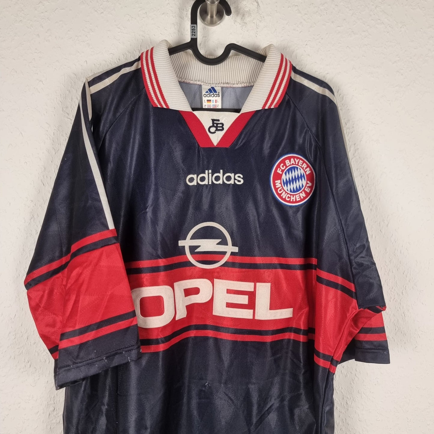 Trikot - Bayern München - Giovane Élber - 1997/1998 - XL - Heim