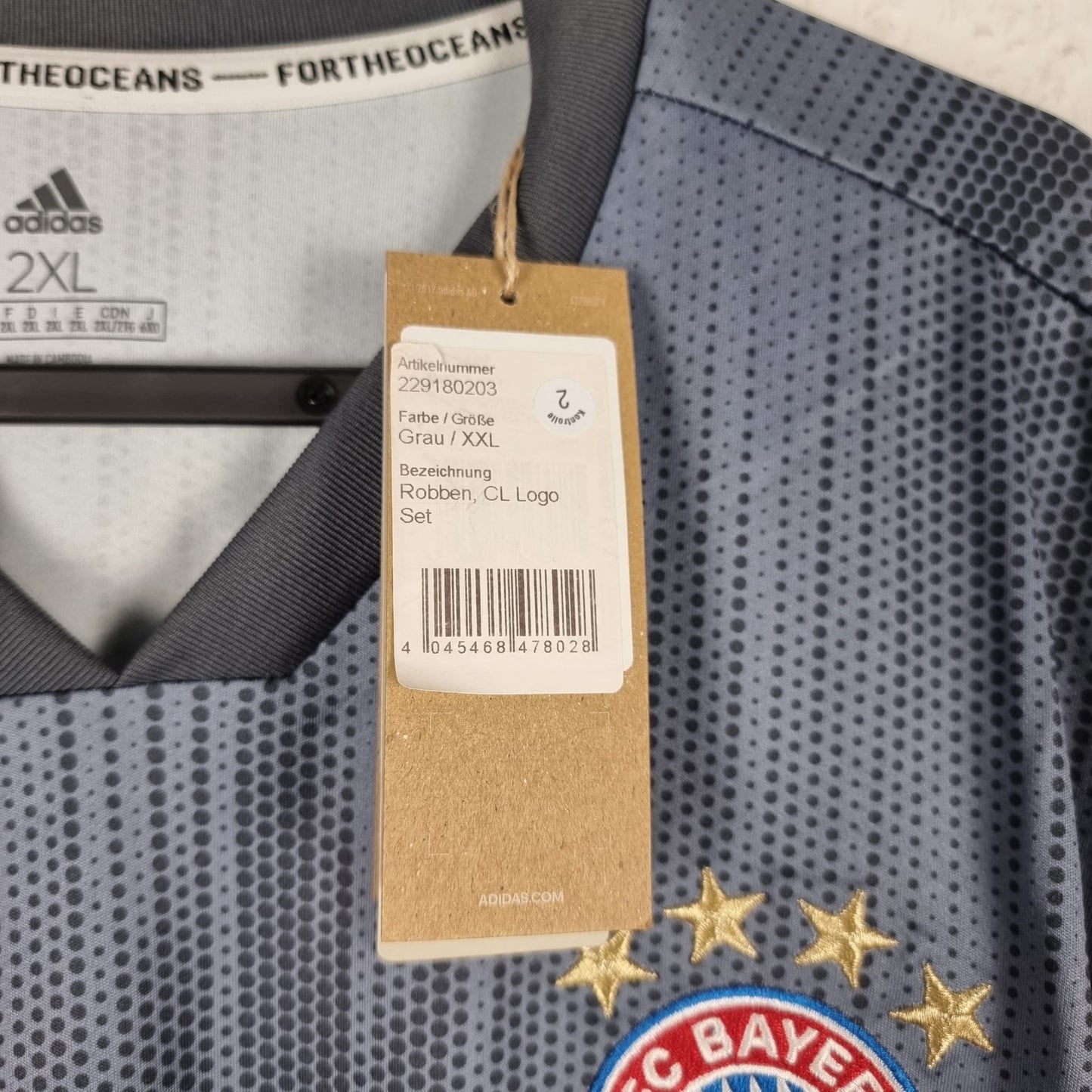 Trikot - Bayern München - Arjen Robben - 2018/2019 - XXL - NEU - drittes