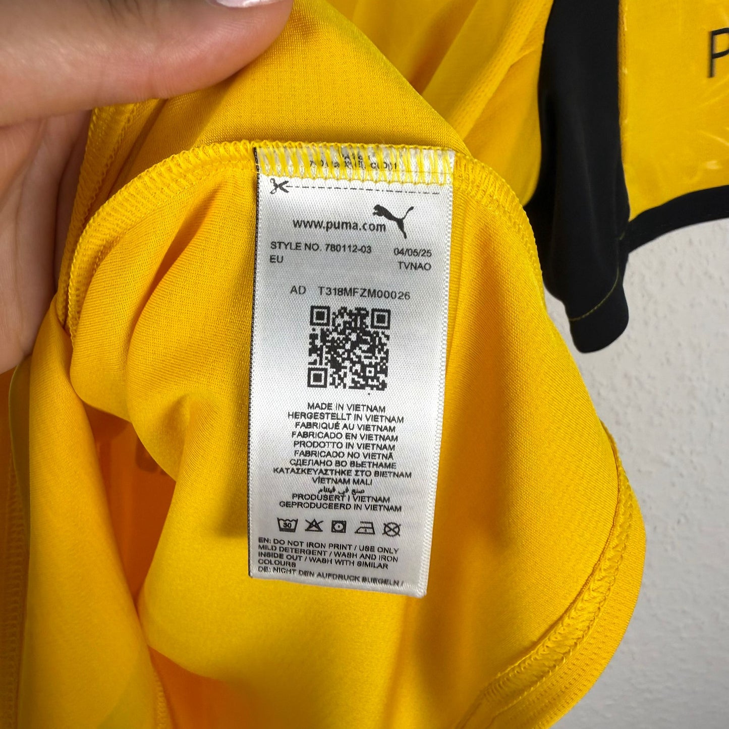 Trikot - Borussia Dortmund - Schlotterbeck - 2025/2026 - XXL - Drittes