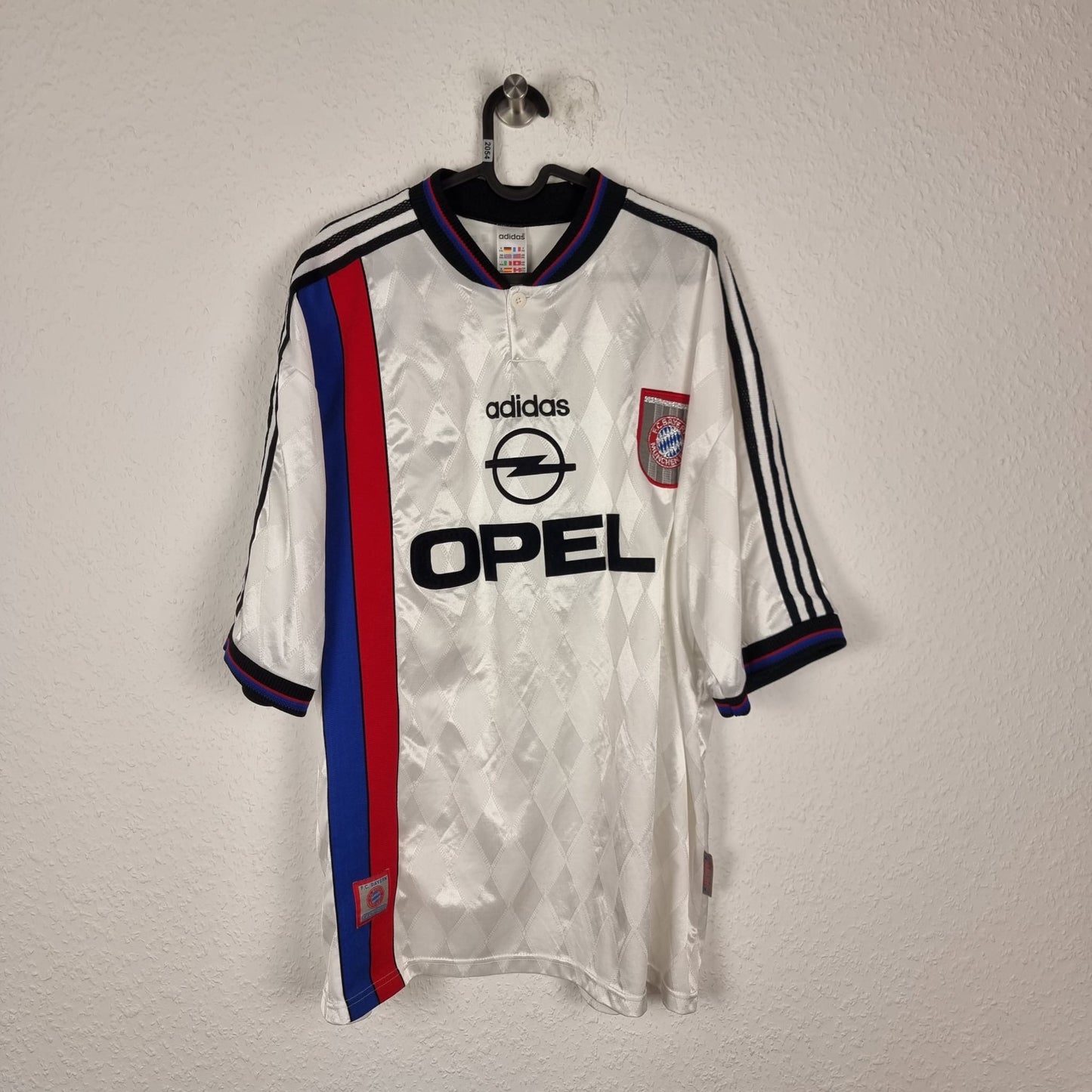 Trikot - FC Bayern München - Mario Basler - 1996/1997 - XXL - Auswärts