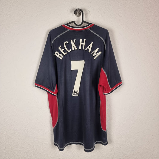 Trikot - Manchester United - David Beckham - 2000/2001 - XL - drittes