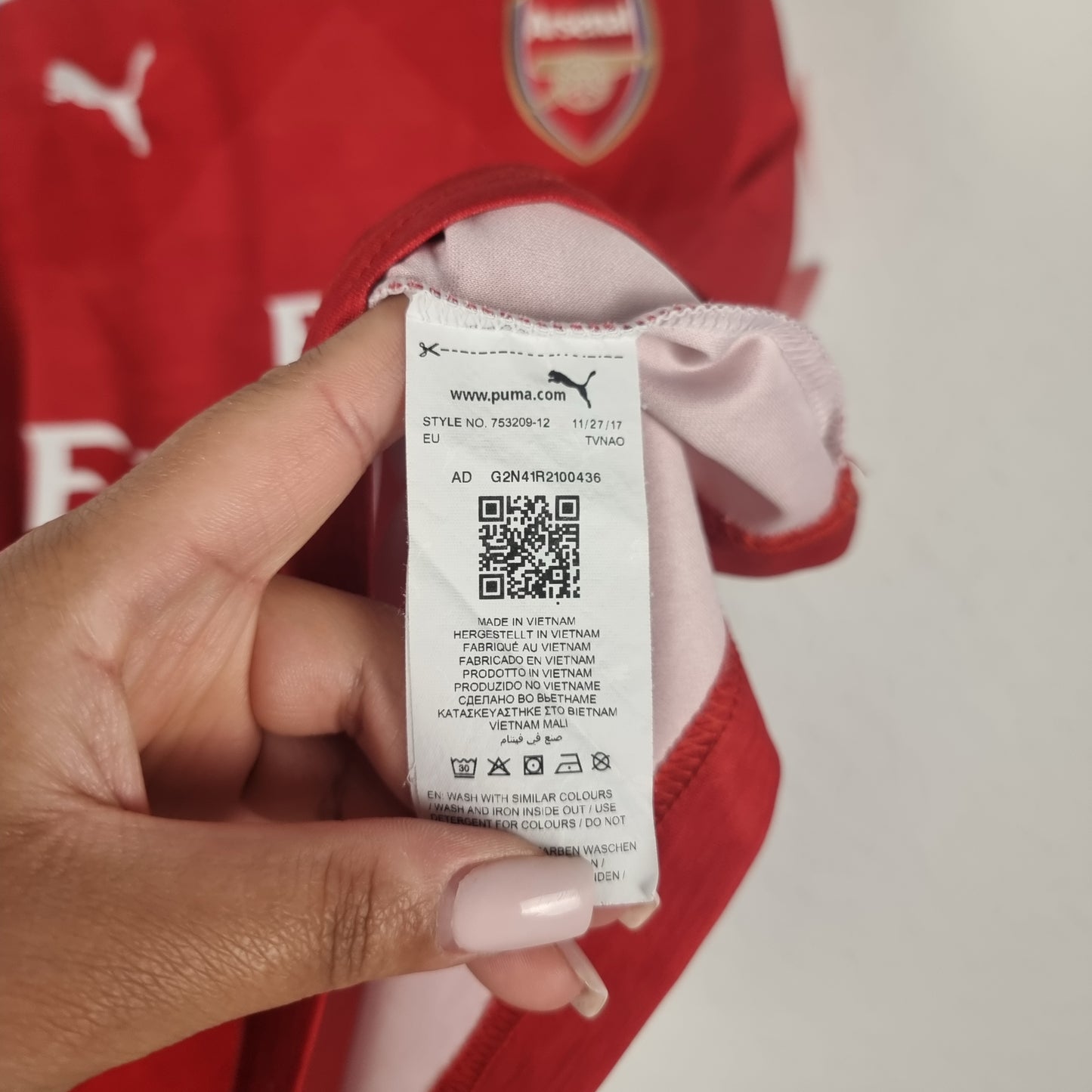 Jersey - FC Arsenal - 2018/2019 - L - Home