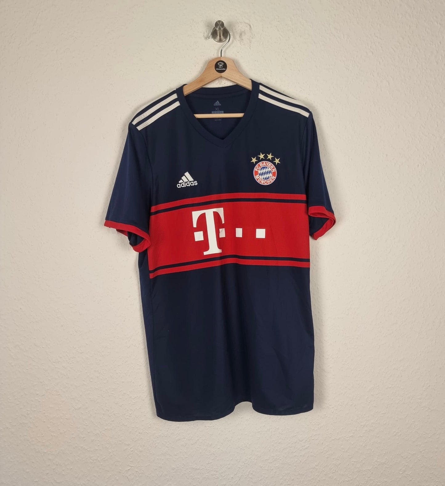 Trikot - FC Bayern München - Robert Lewandowski - 2017/2018 - XL - Auswärts