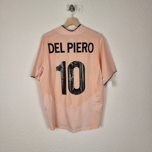 Trikot - Juventus FC - Alessandro Del Piero - 2003/2004 - M - Auswärts