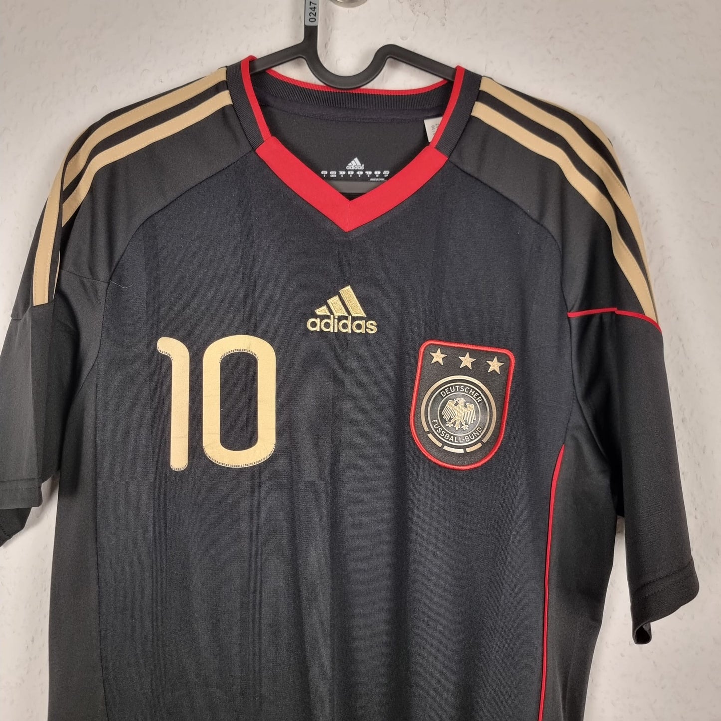 Trikot - Lukas Podolski - Deutschland - 2010 - S - Auswärts