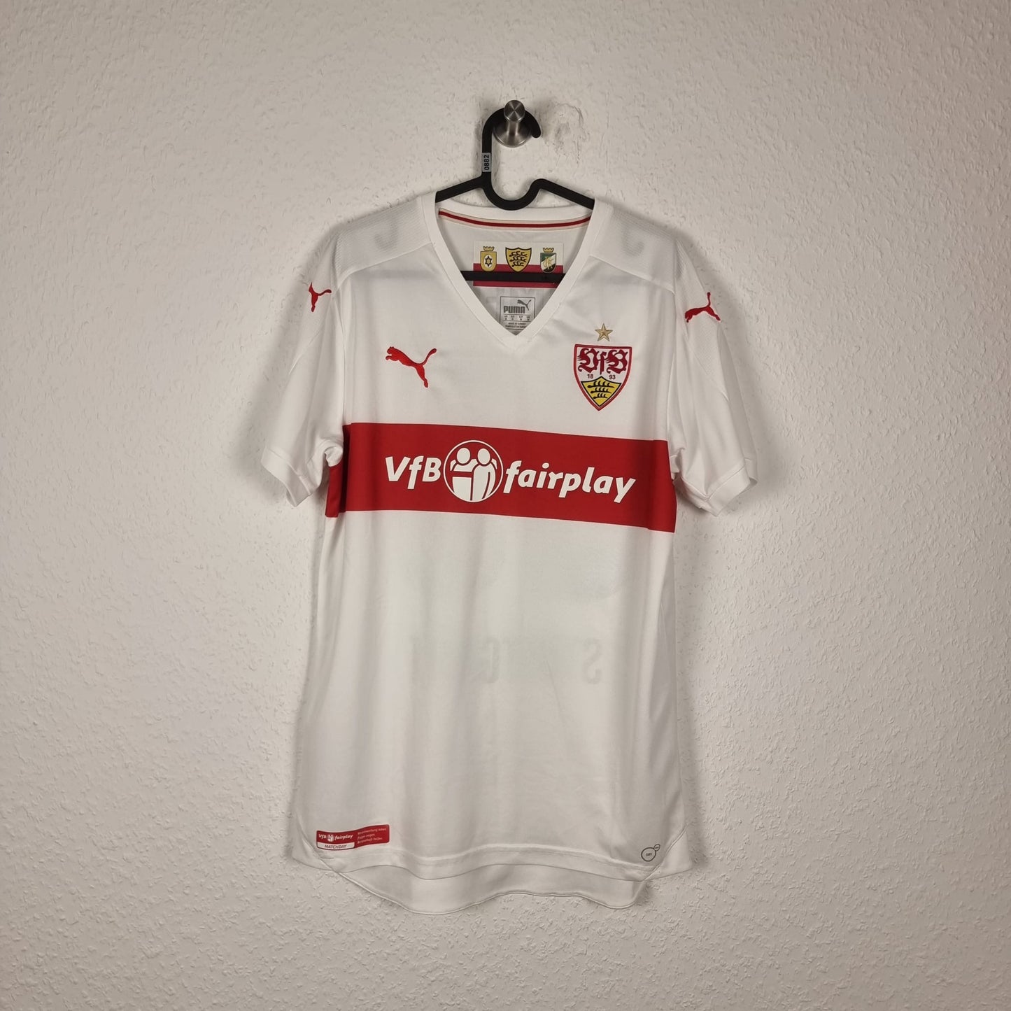 Trikot - Jan Kliment - VfB Stuttgart - 2015/2016 - M - Heim