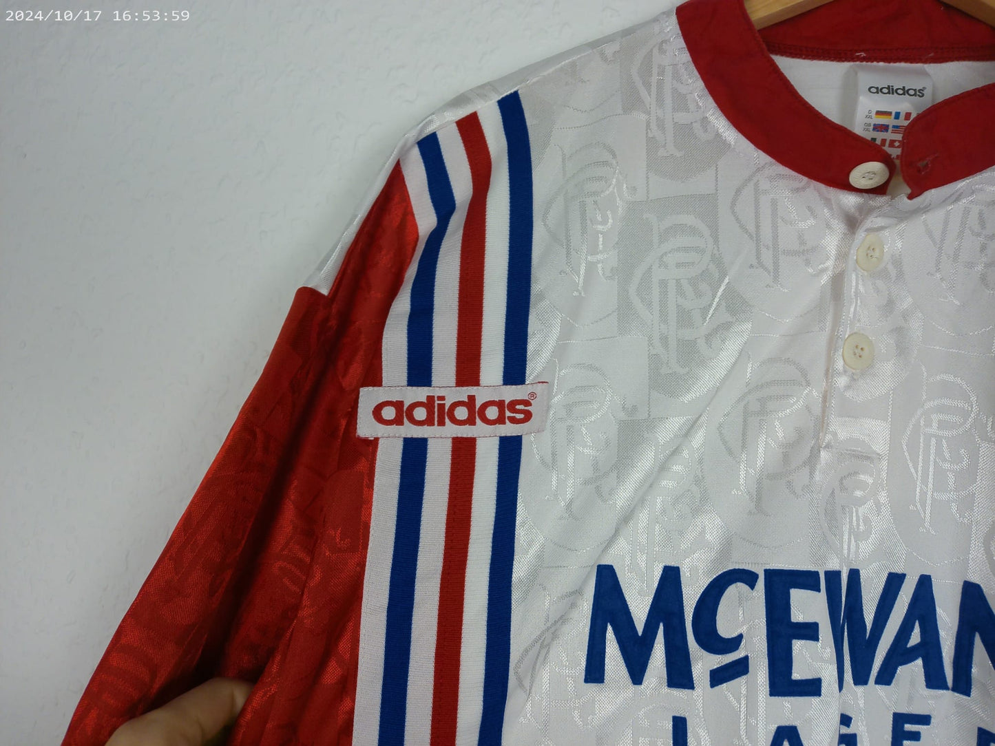 Trikot - Rangers FC - 1996/1997 - XXL - Auswärts