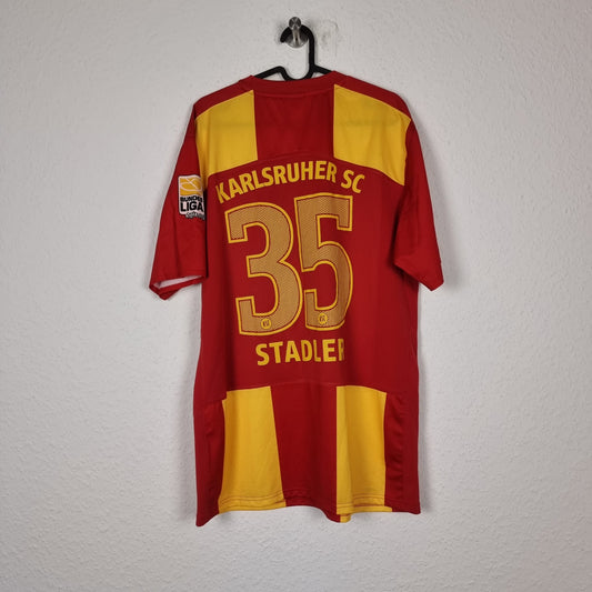Trikot - Karlsruher SC (KSC) - Thorben Stadler - 2009/2010 - L - drittes