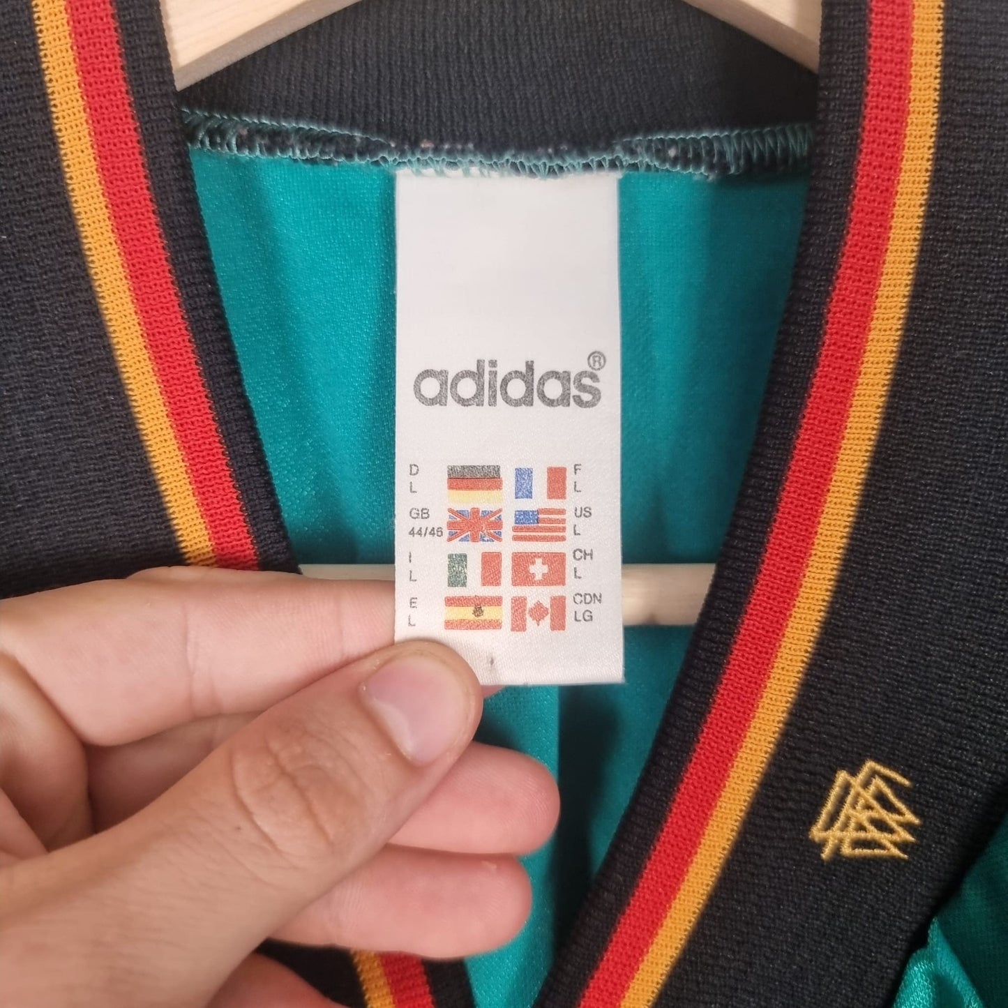Trikot - Deutschland - 1992 - L - Auswärts