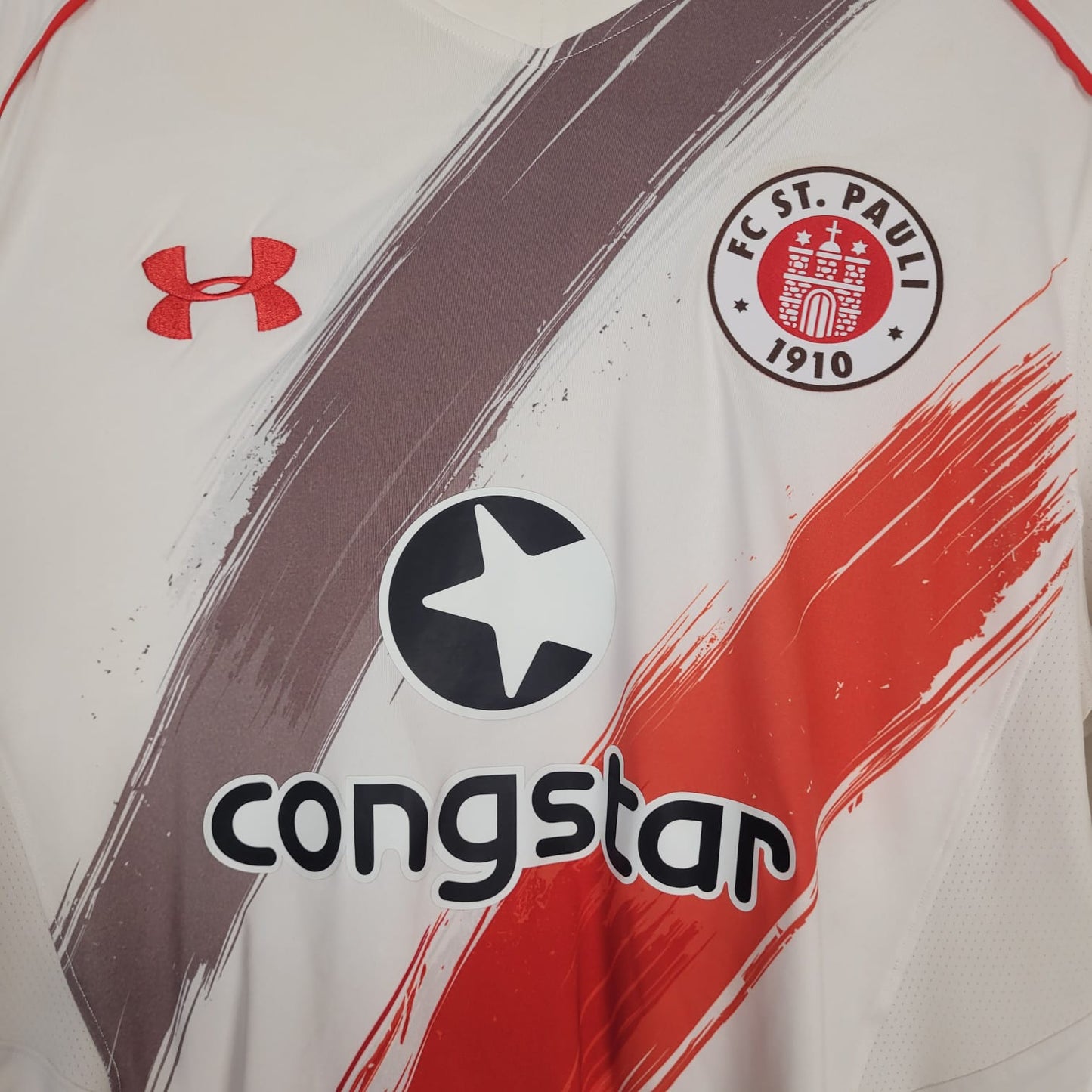 Trikot - FC St. Pauli - Sören Gonther - 2016/2017 - L - matchworn - Auswärts