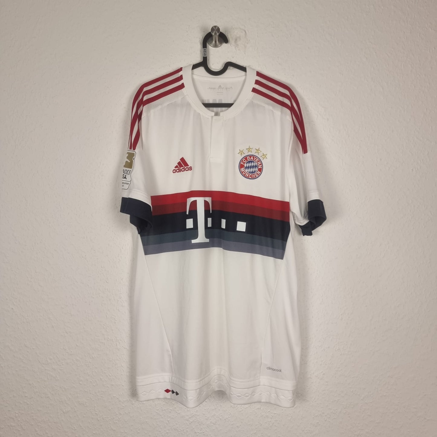 Trikot - FC Bayern München - Arturo Vidal - 2015/2016 - XL - Auswärts