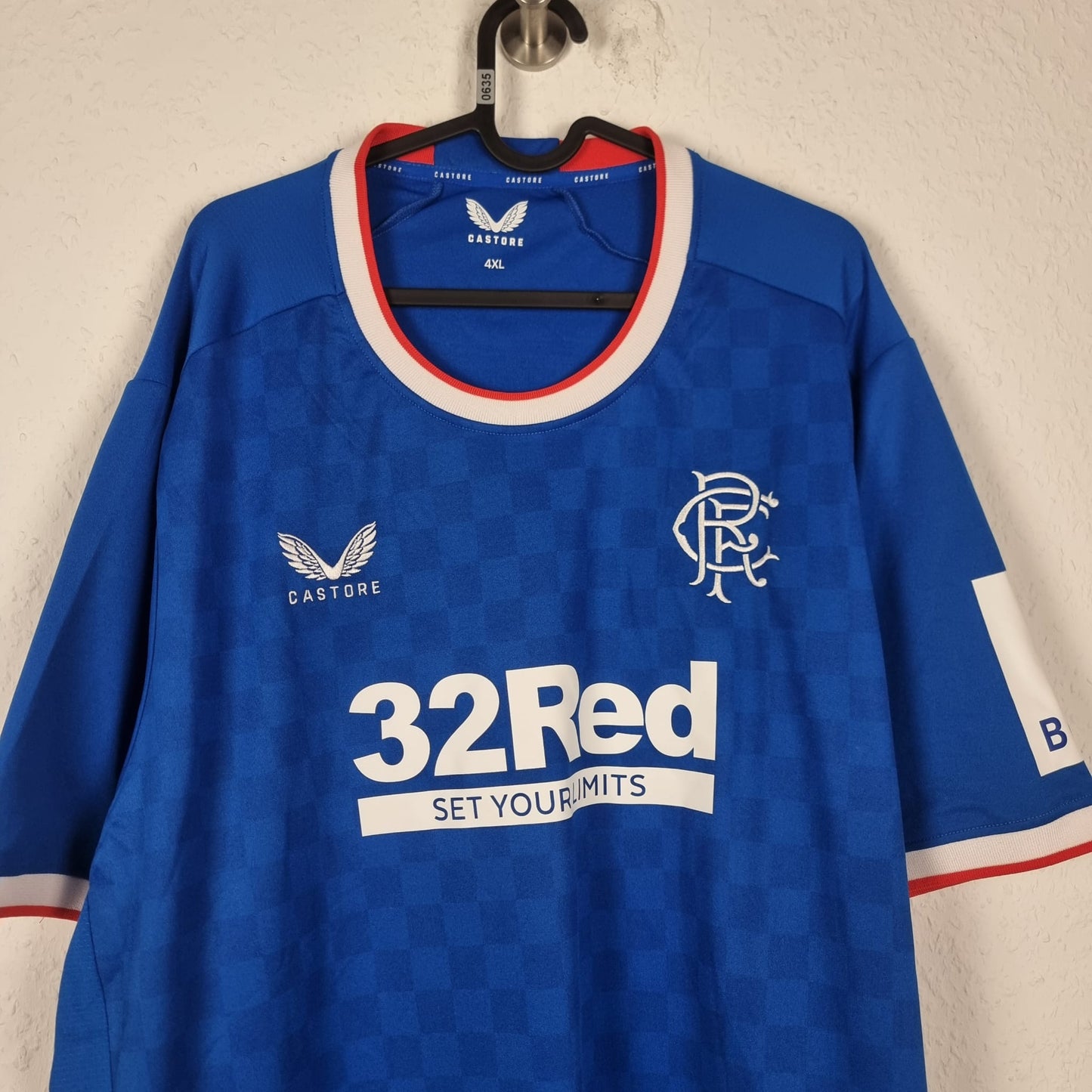 Trikot - Rangers FC - 2020/2021 - 4XL - Heim