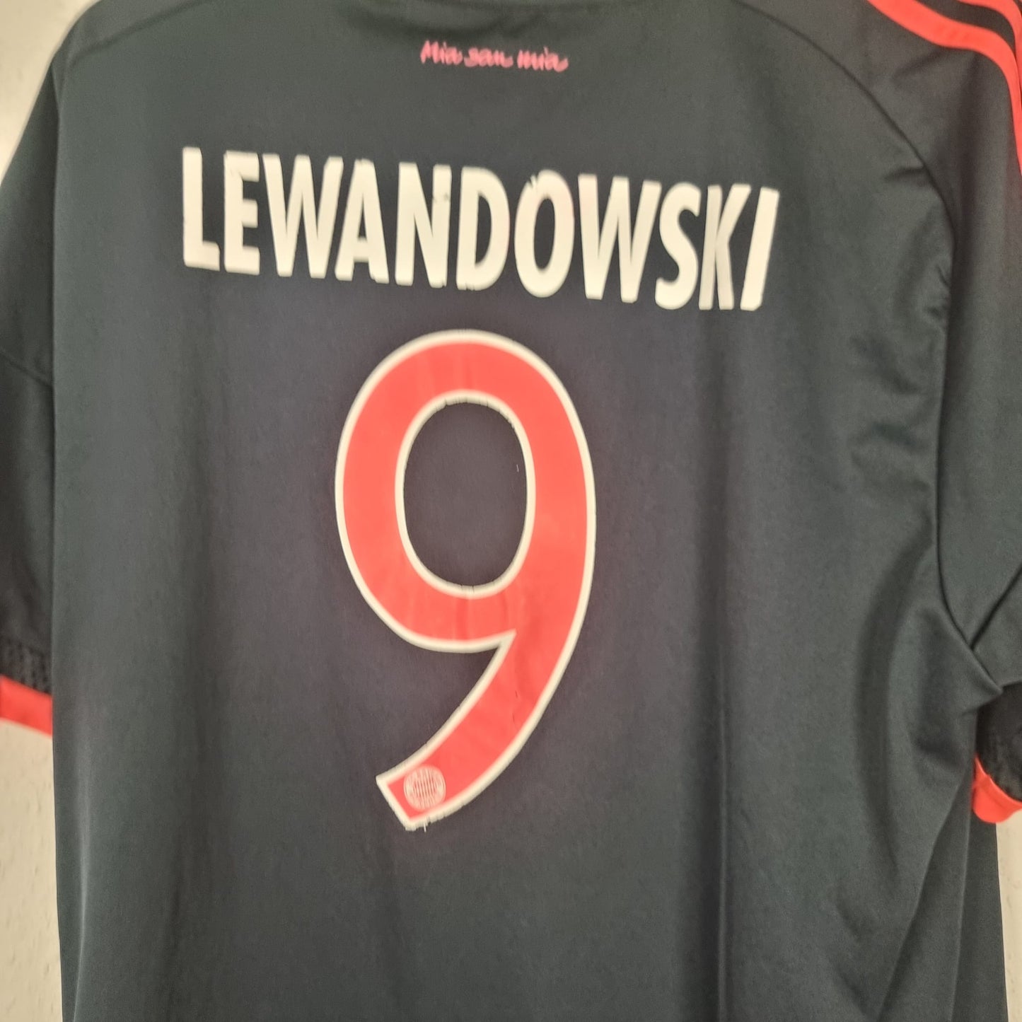 Trikot - FC Bayern München - Robert Lewandowski - 2015/2016 - XL - drittes