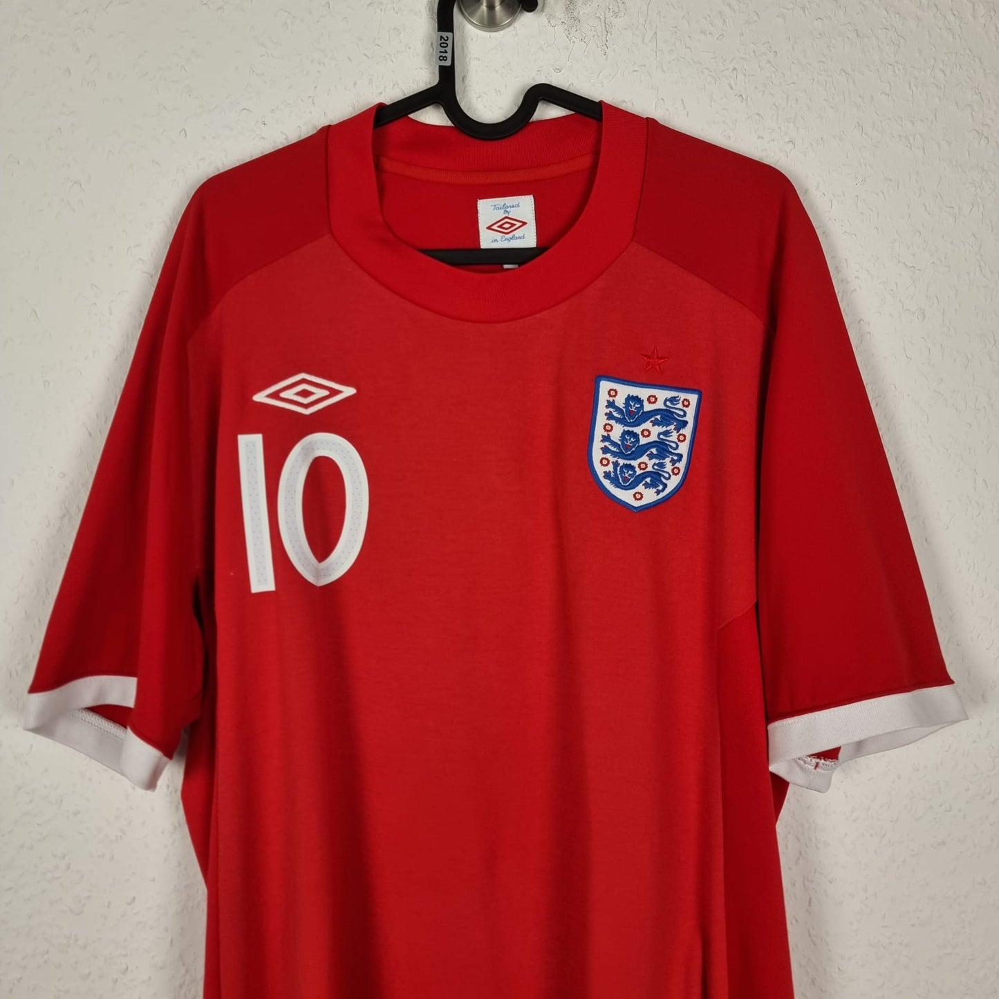 Trikot - Wayne Rooney - England - 2010 - XL - Auswärts