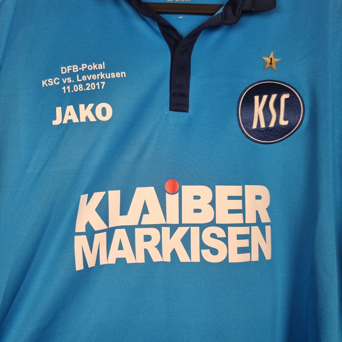 Sondertrikot - Karlsruher SC - 2017/2018 - Kai Bülow - XL