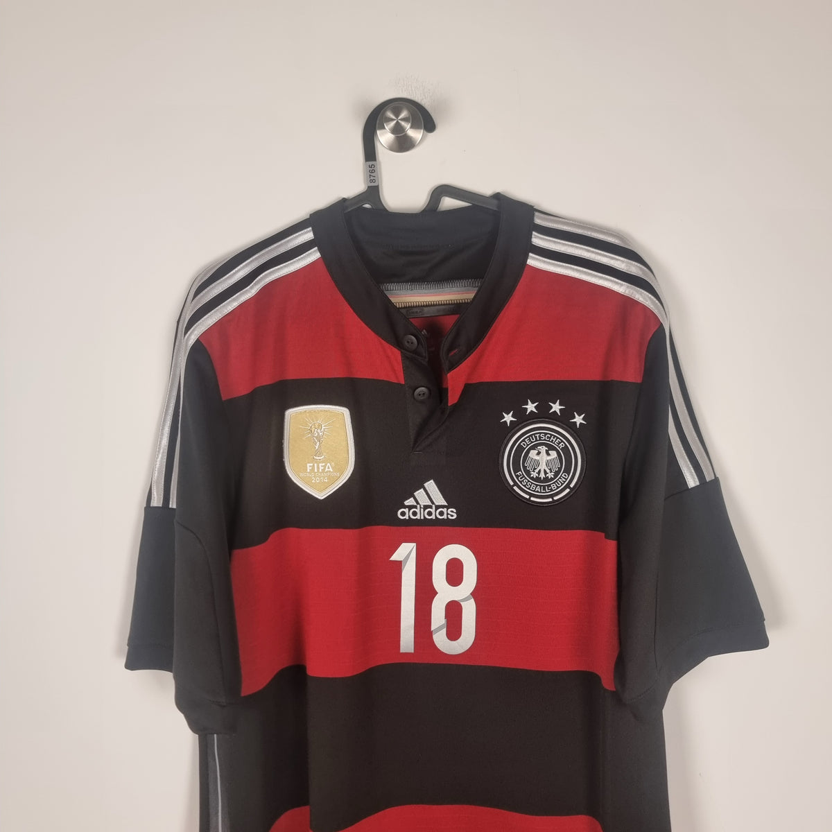 Trikot - Deutschland - Toni Kroos - 2014 - L - Auswärts