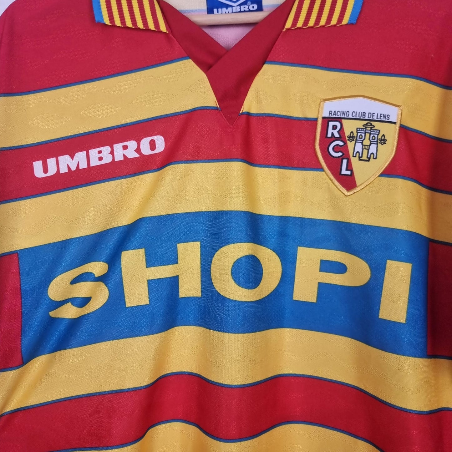 Trikot - RC Lens - 1996/1997 - L - Heim