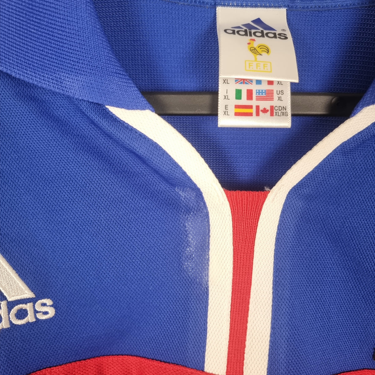 Jersey - France - Steve Marlet - 2000/2001 - XL - Home - match-worn